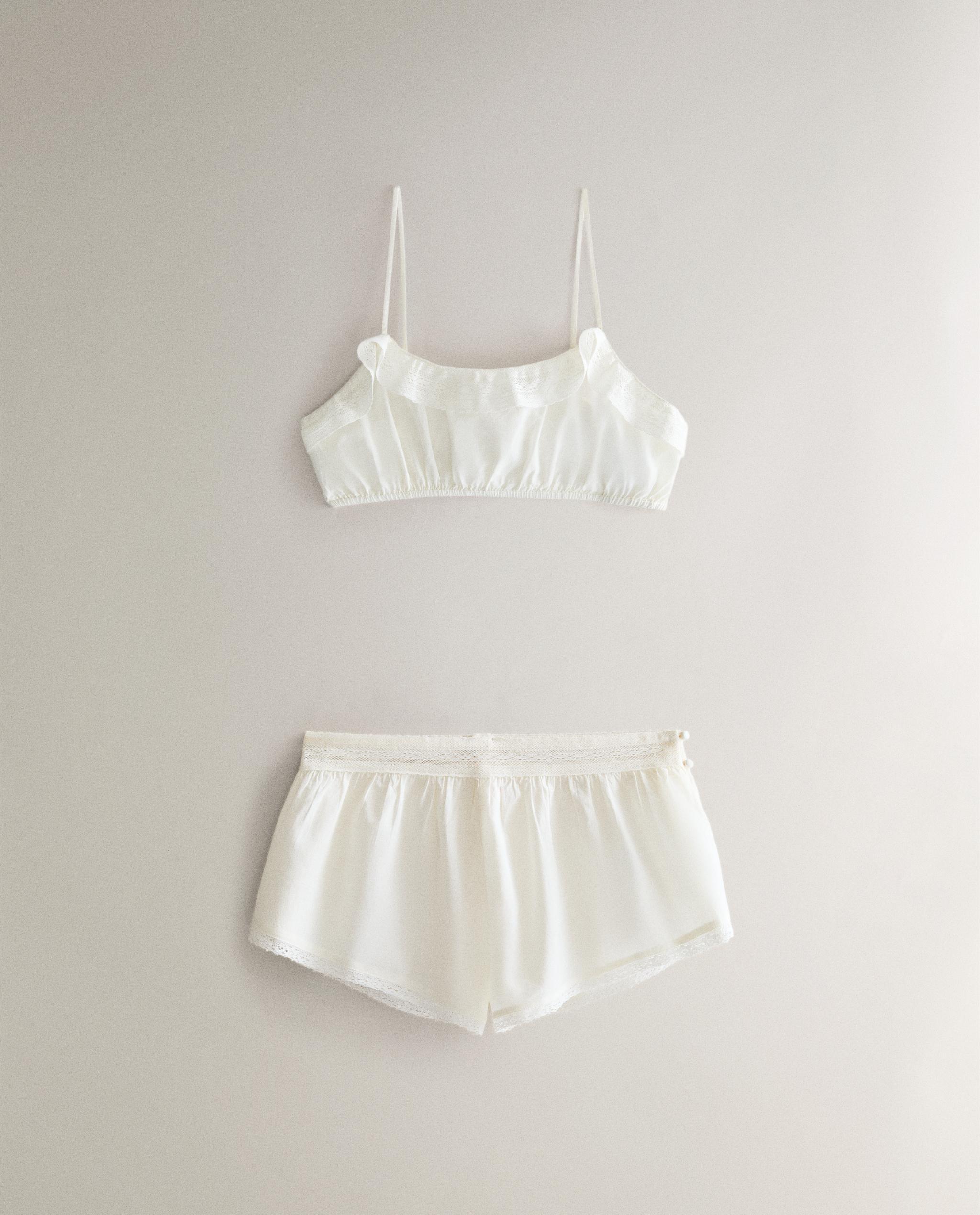 LACE CULOTTE SHORTS product thumbnail 5