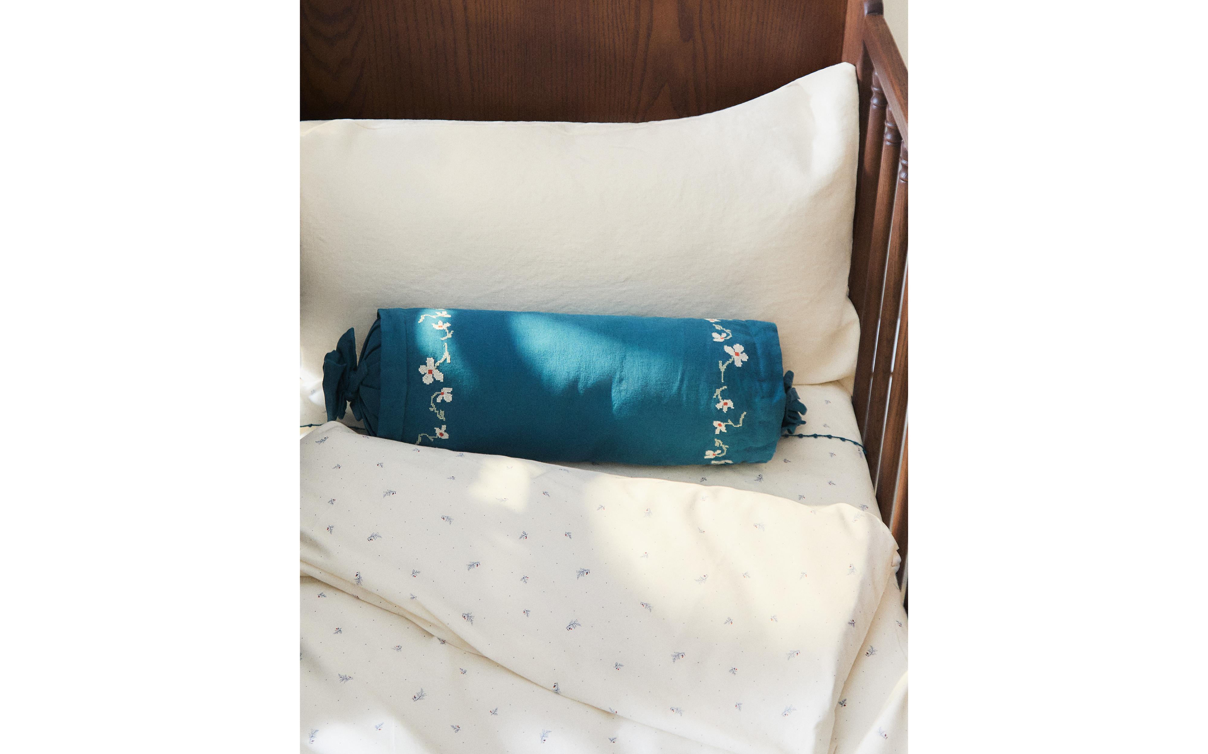 CHILDREN'S LEAF AND POLKA DOT COTTON DUVET COVER product thumbnail 11