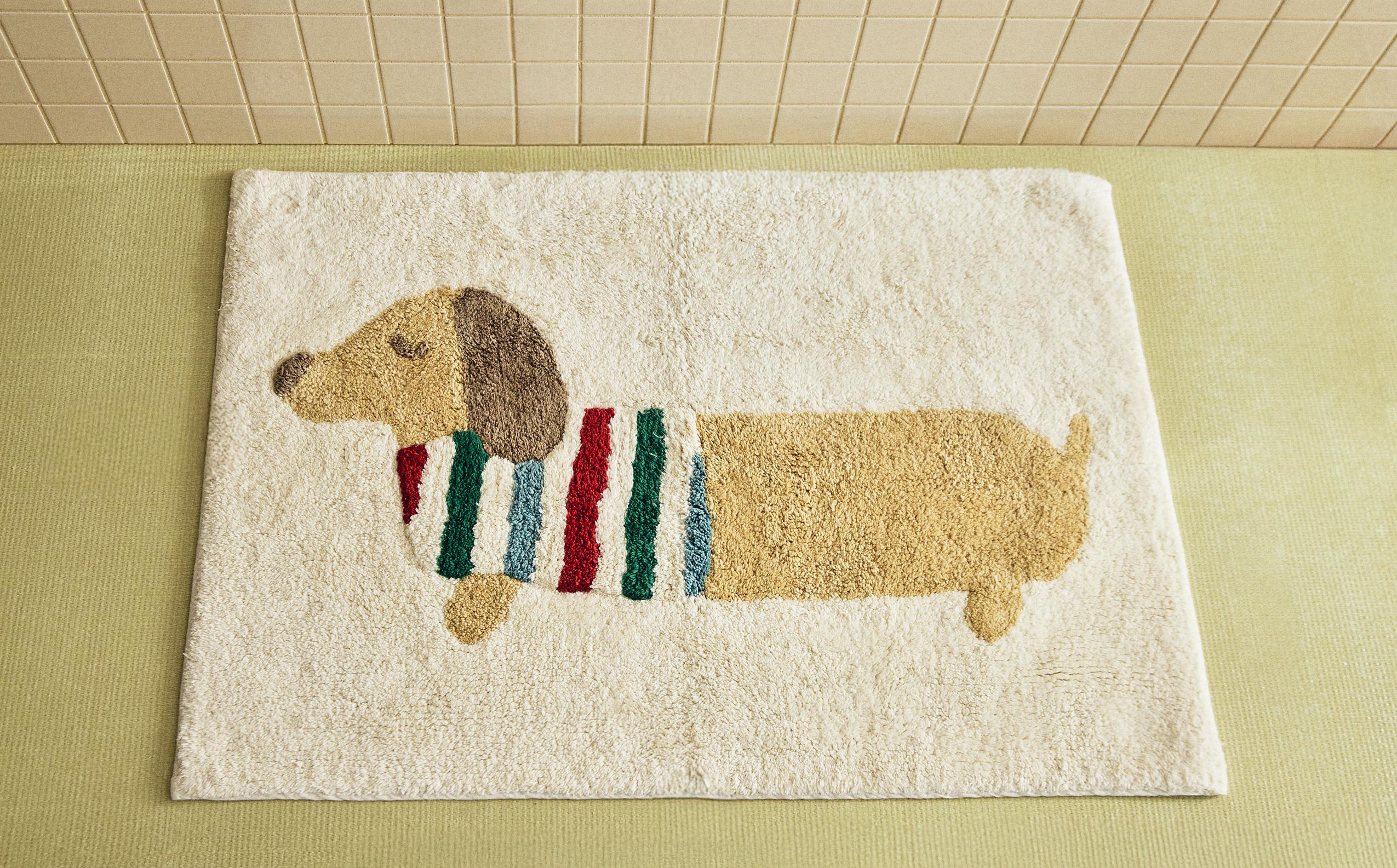 CHILDREN'S DOG BATH MAT