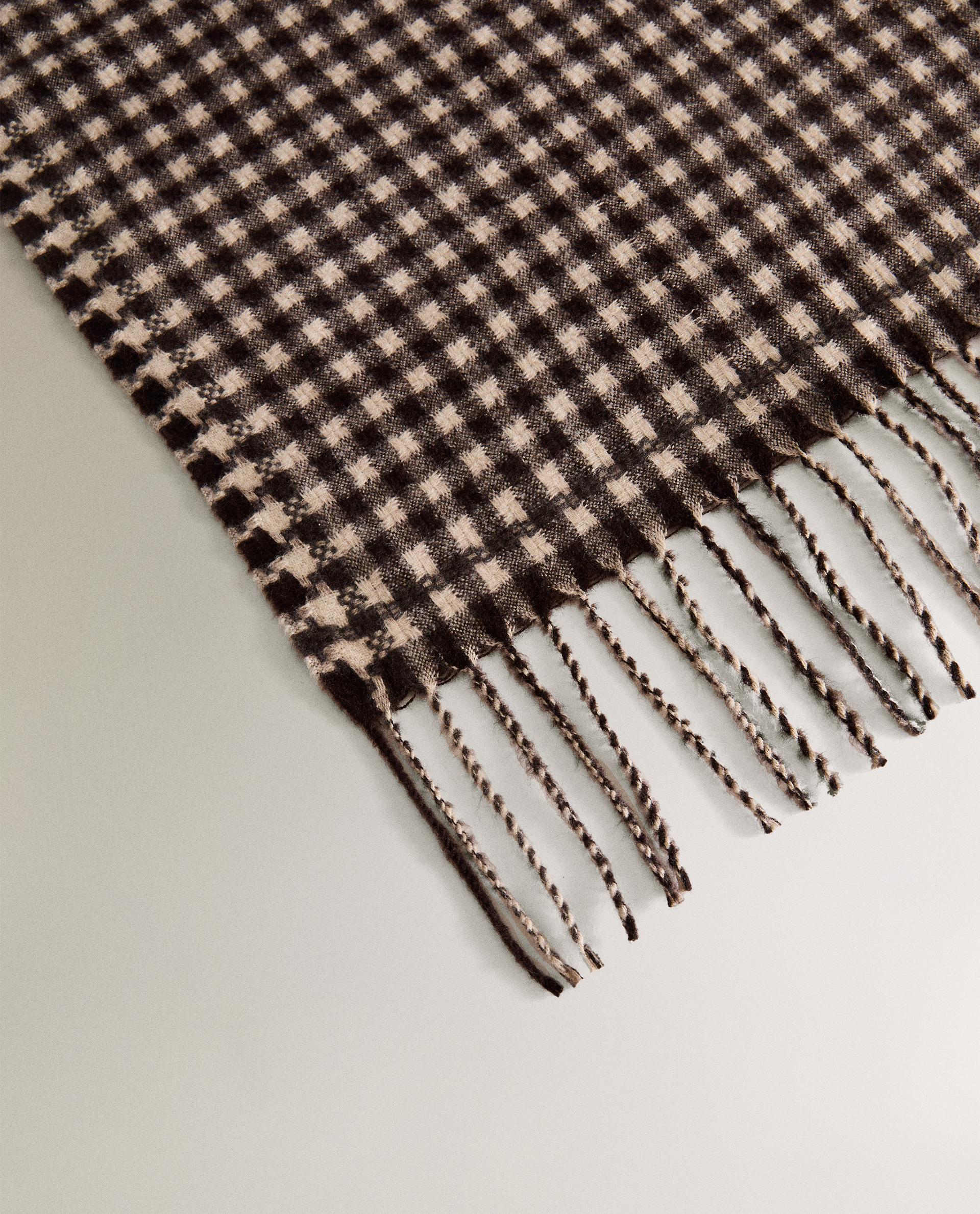 CHECKED THROW | Zara Home Morocco