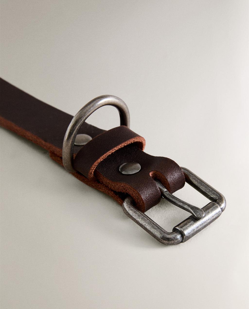 LEATHER DOG COLLAR