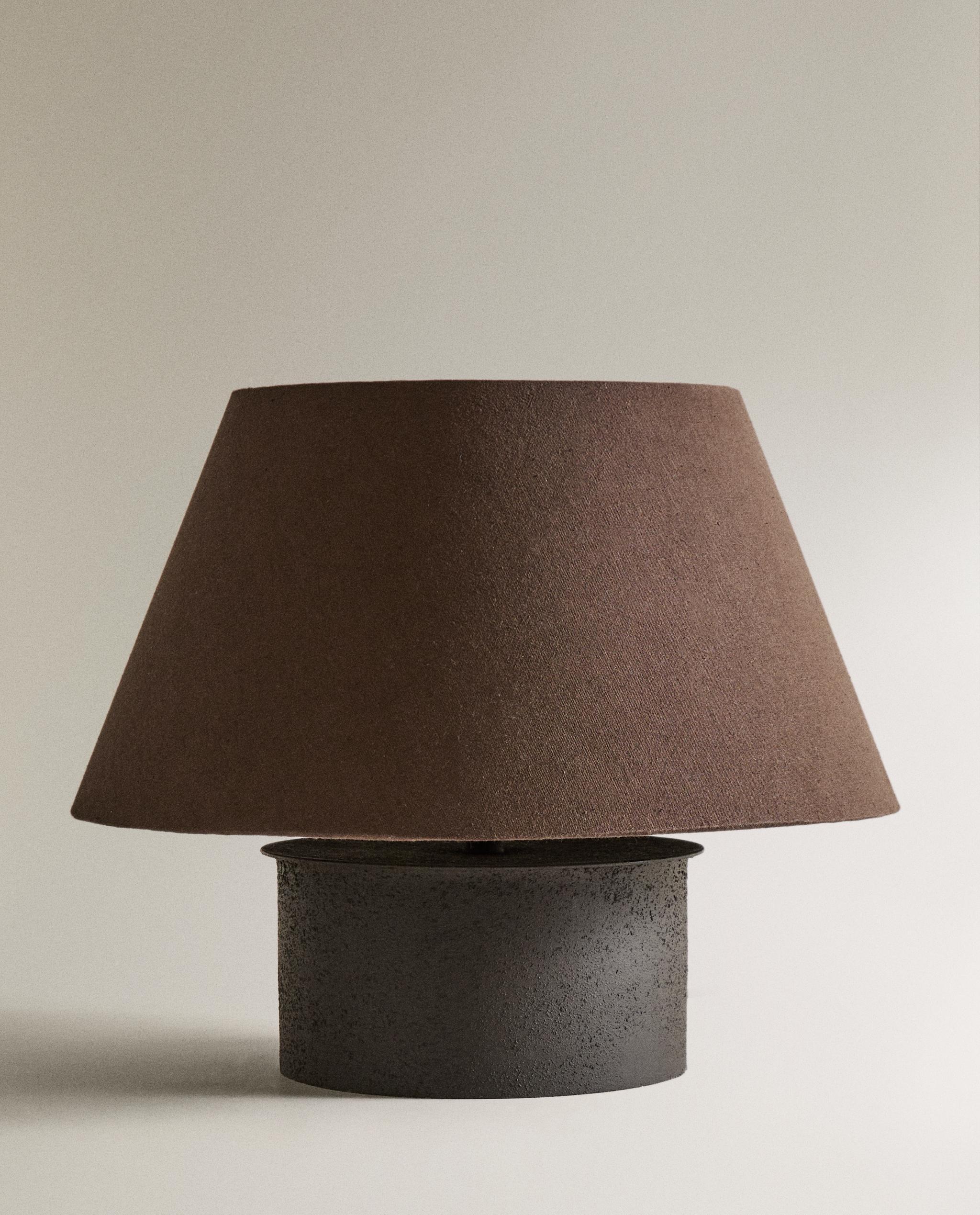 METAL AND COTTON TABLE LAMP product thumbnail 8