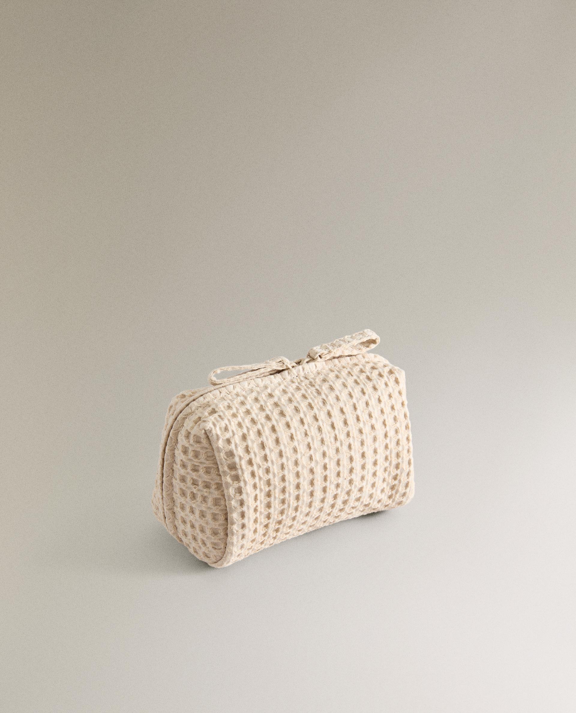 ワッフルファブリック コスメティックポーチ | Zara Home 日本/Japan