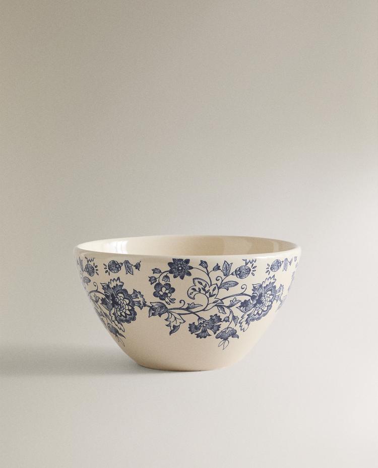 LILY EARTHENWARE BOWL