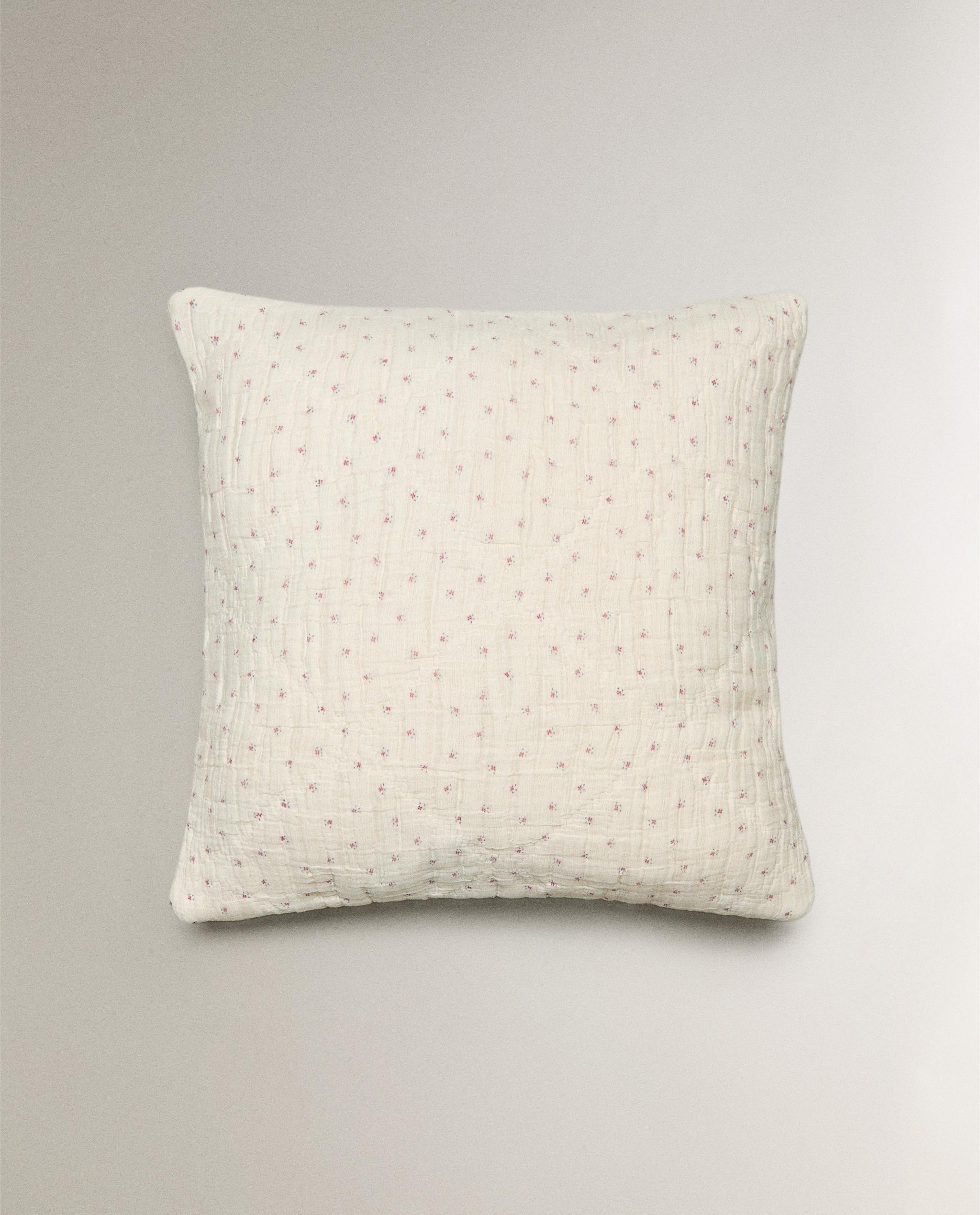 KIDS' FLORAL MUSLIN CUSHION COVER product thumbnail 14