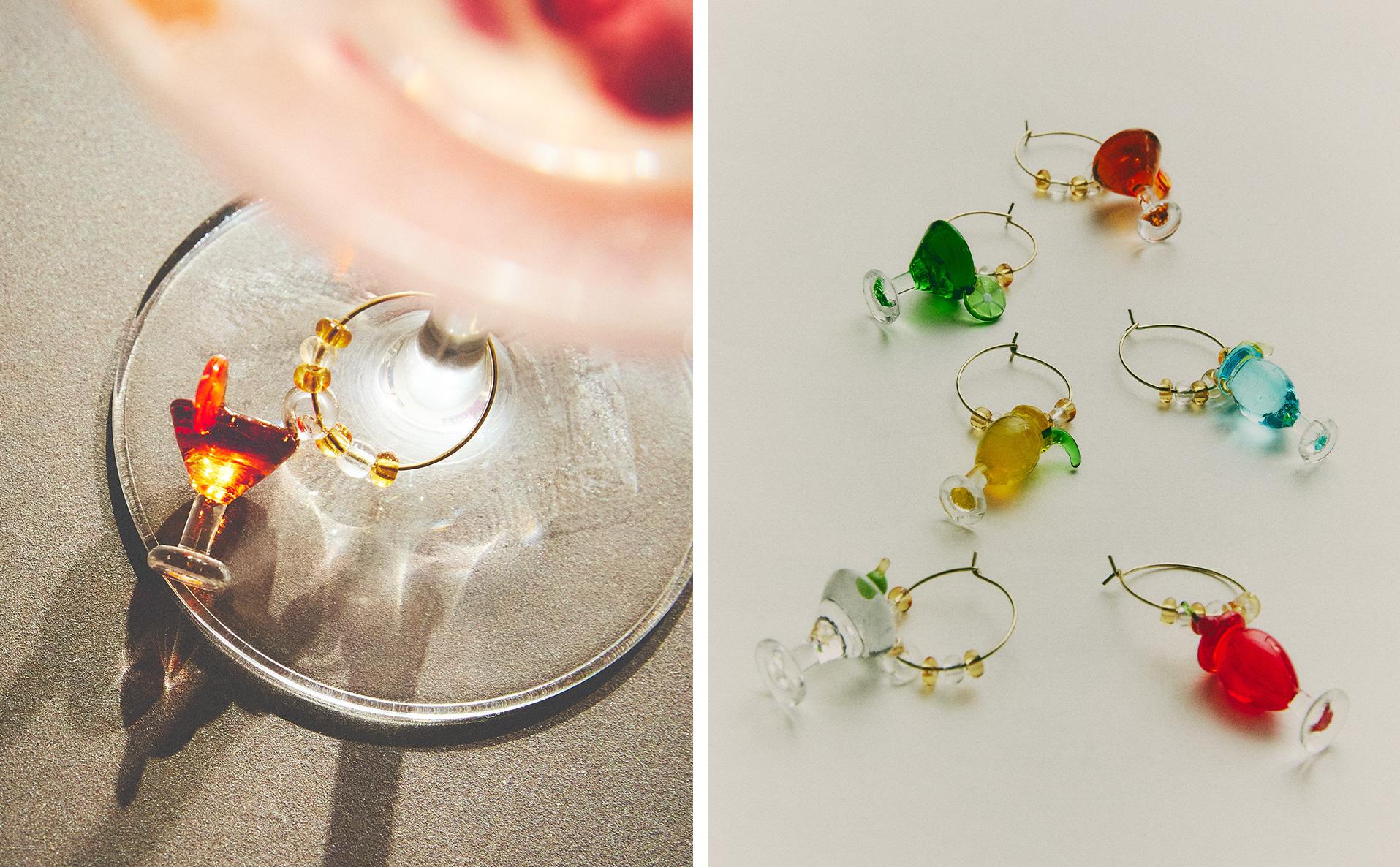 PACK OF GLASS COCKTAIL CHARMS (PACK OF 6) product thumbnail 12