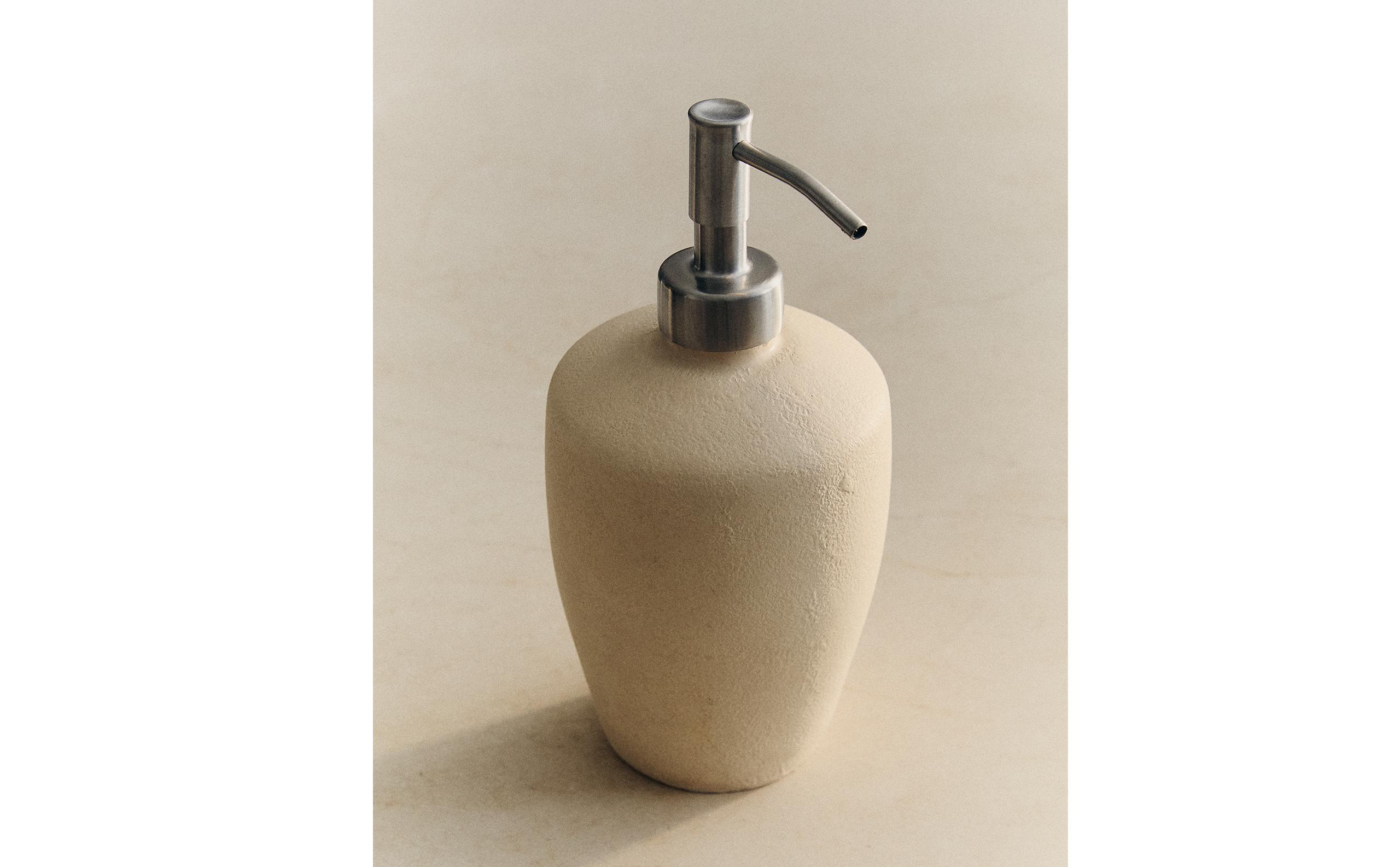 EARTH BROWN CERAMIC SOAP DISPENSER product thumbnail 8