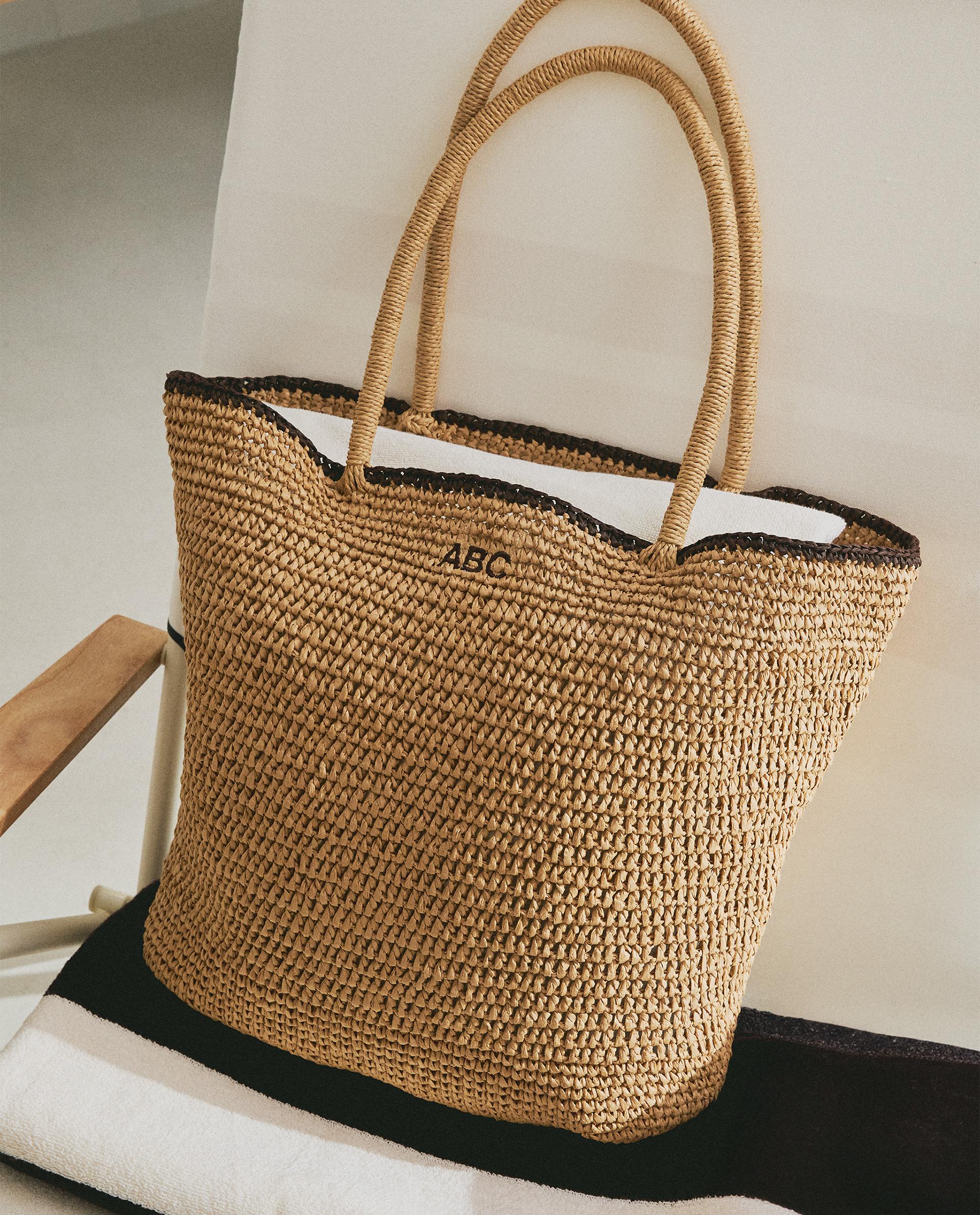 PAPER BAG WITH TRIM DETAIL