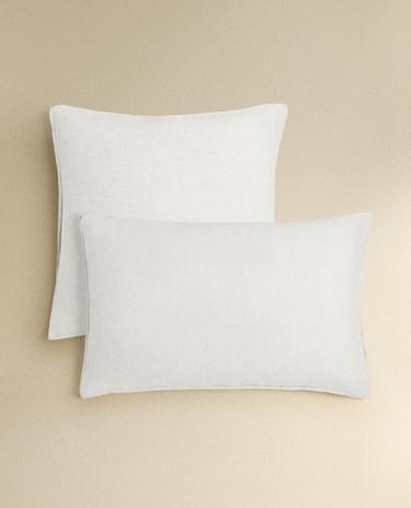 FUNDA DE ALMOHADA LINO LAVADO (160 GxM²)