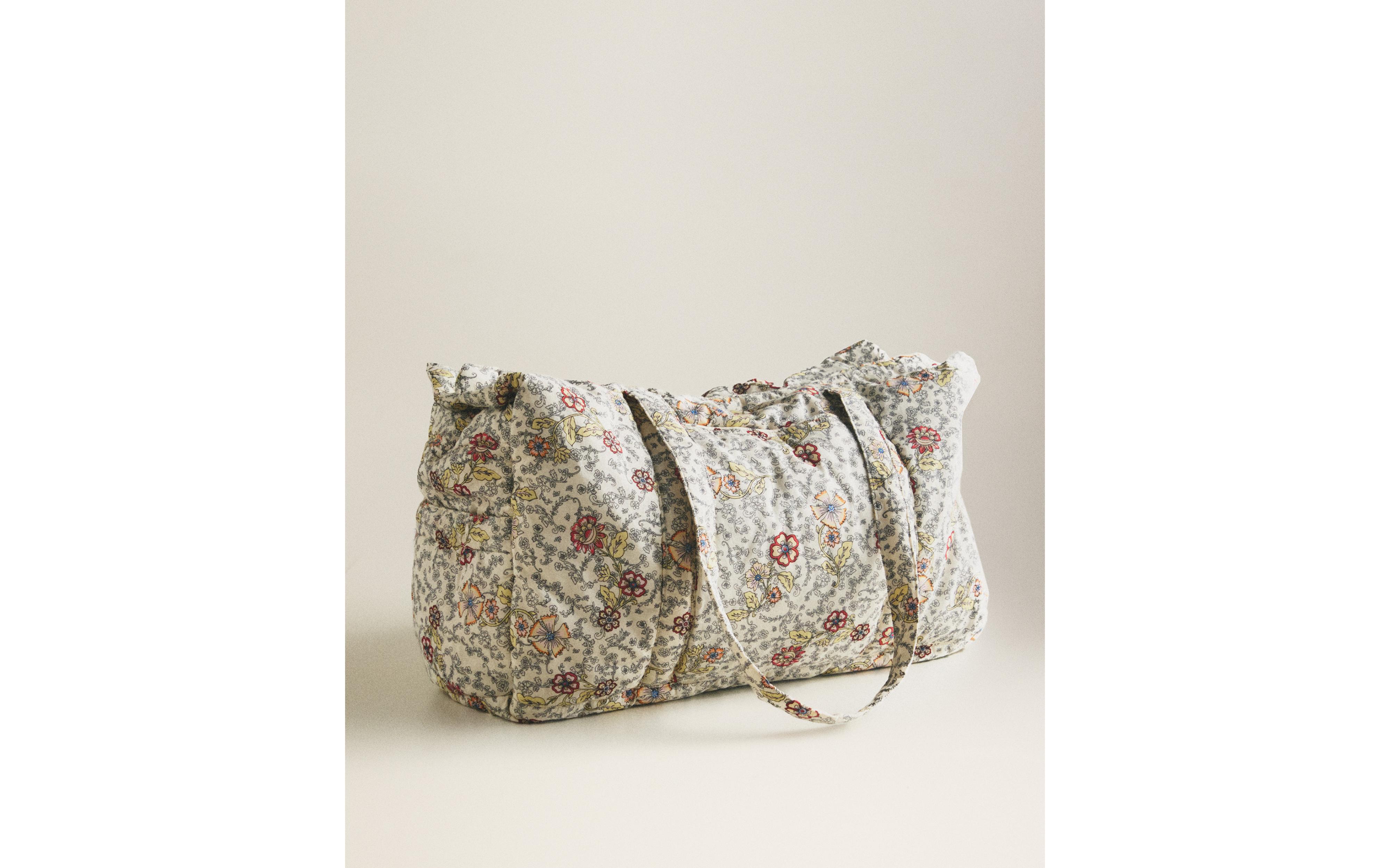 FLORAL COTTON MATERNITY BAG product thumbnail 10