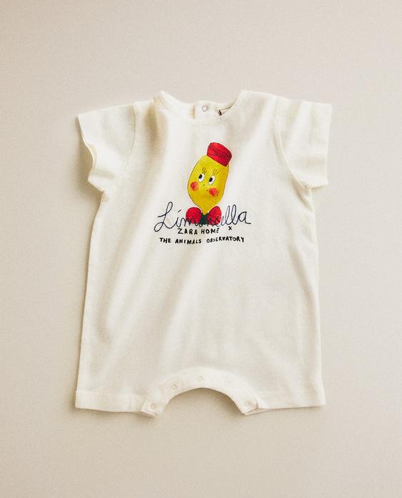 PELELE BEBE LIMONCELLA X THE ANIMALS OBSERVATORY