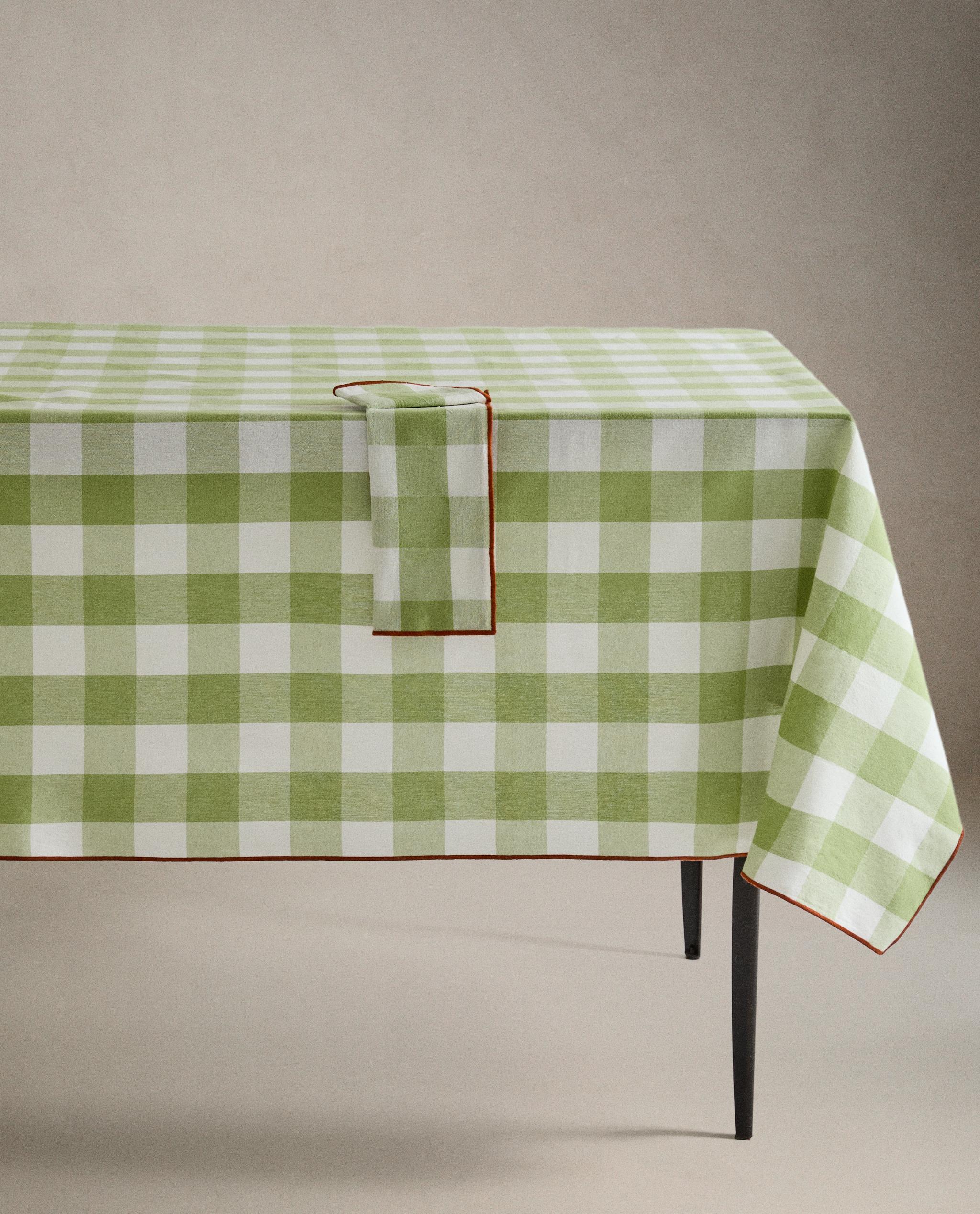 GINGHAM COTTON TABLECLOTH product thumbnail 5