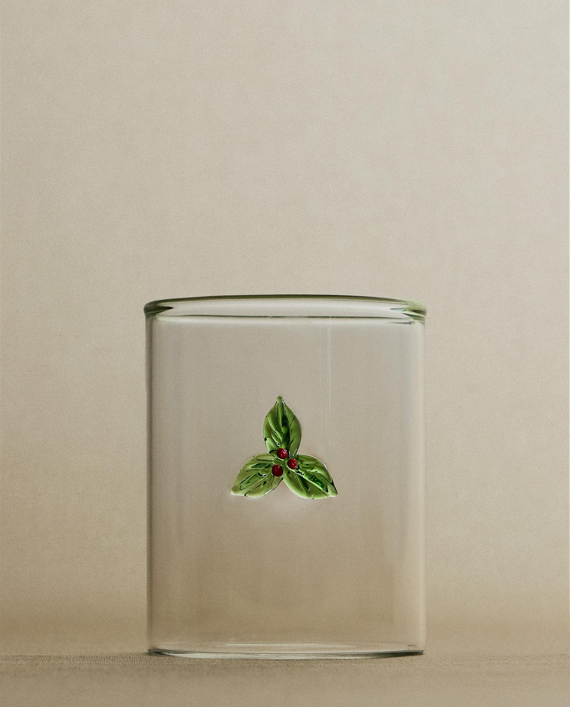 ボロシリケイトガラス クリスマスデザイングラス | Zara Home