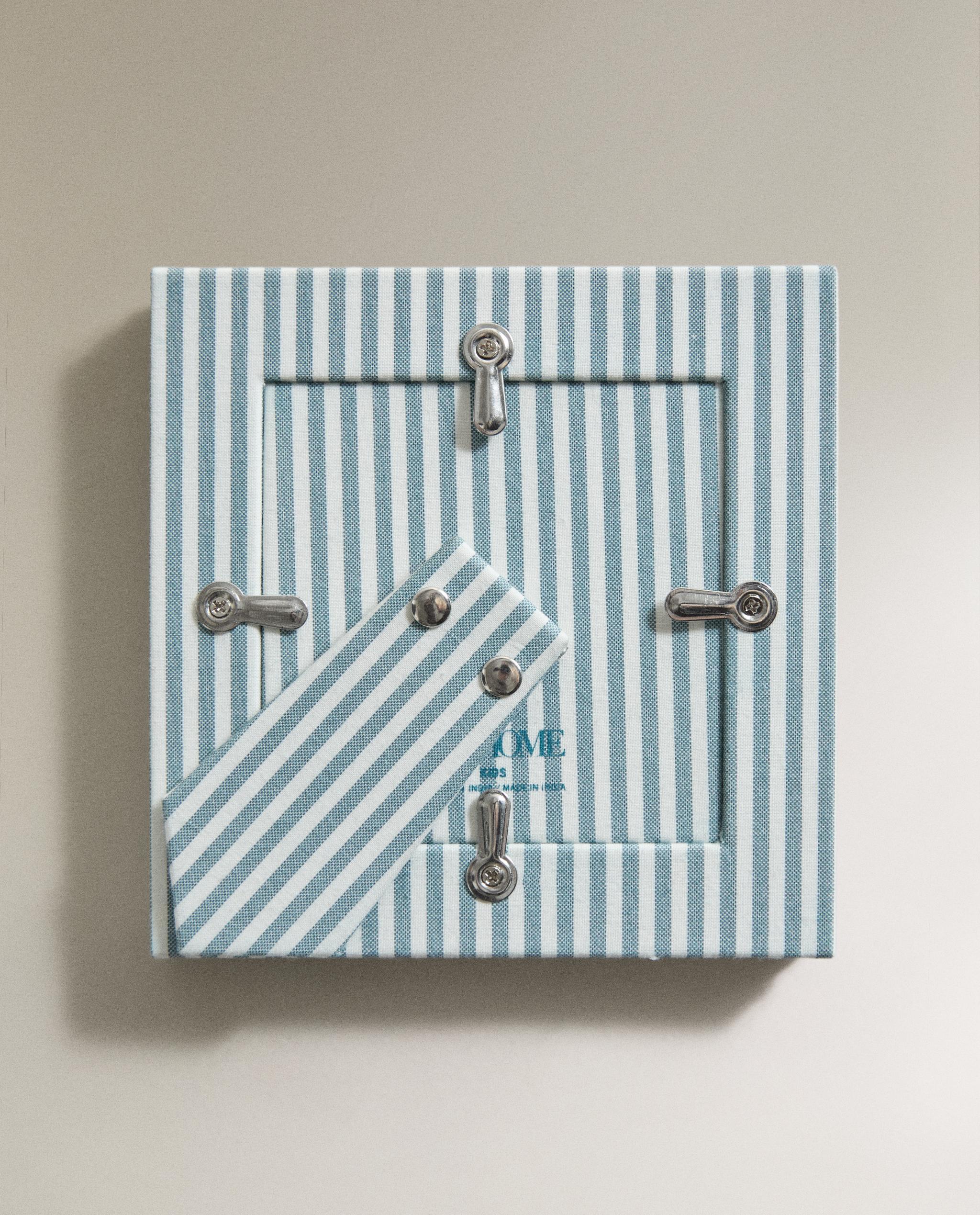 CHILDREN'S SQUARE STRIPED PHOTO FRAME product thumbnail 7