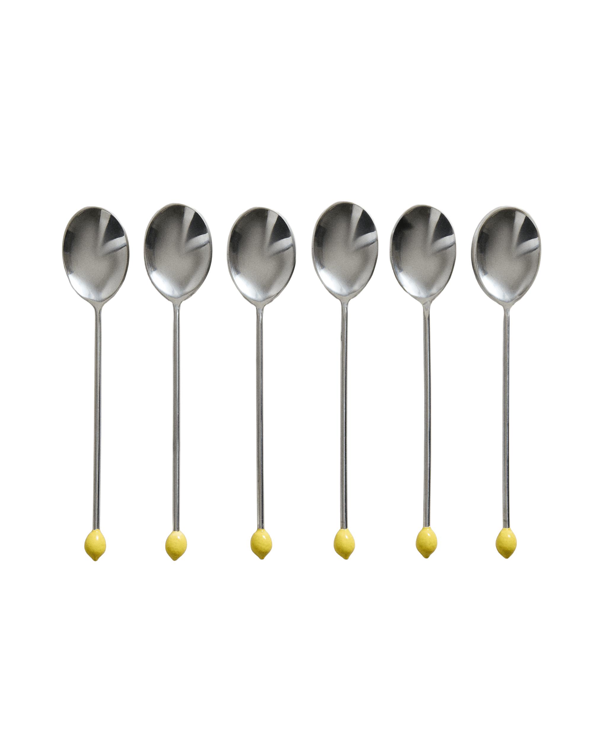PACK OF STEEL LEMON DESSERT SPOONS (PACK OF 6) product thumbnail 5