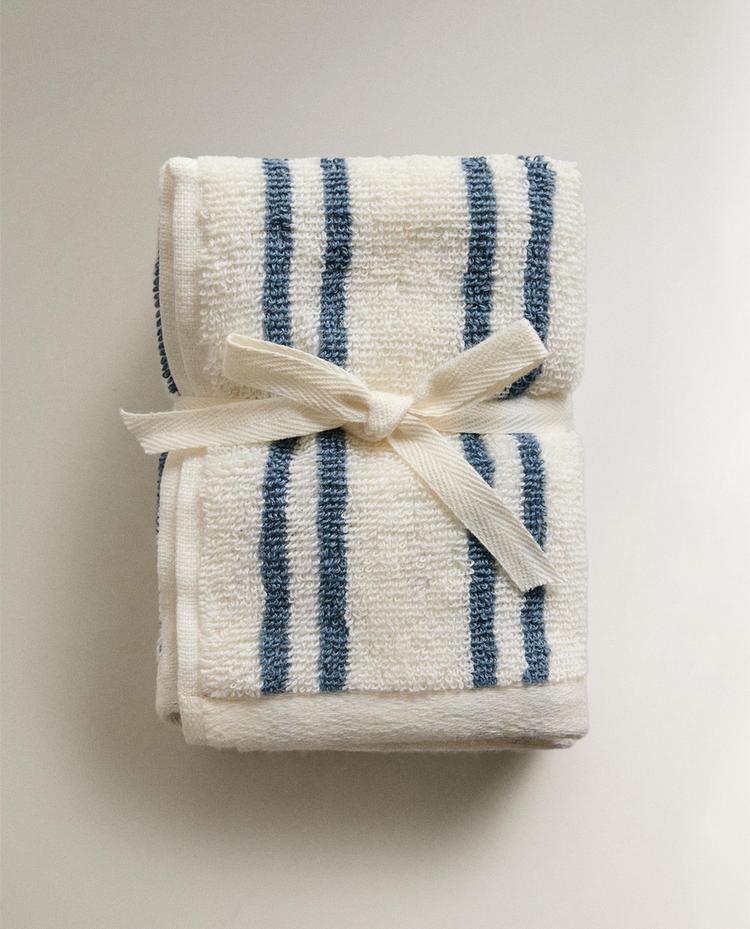 DOUBLE STRIPE HAND TOWEL (PACK OF 3)