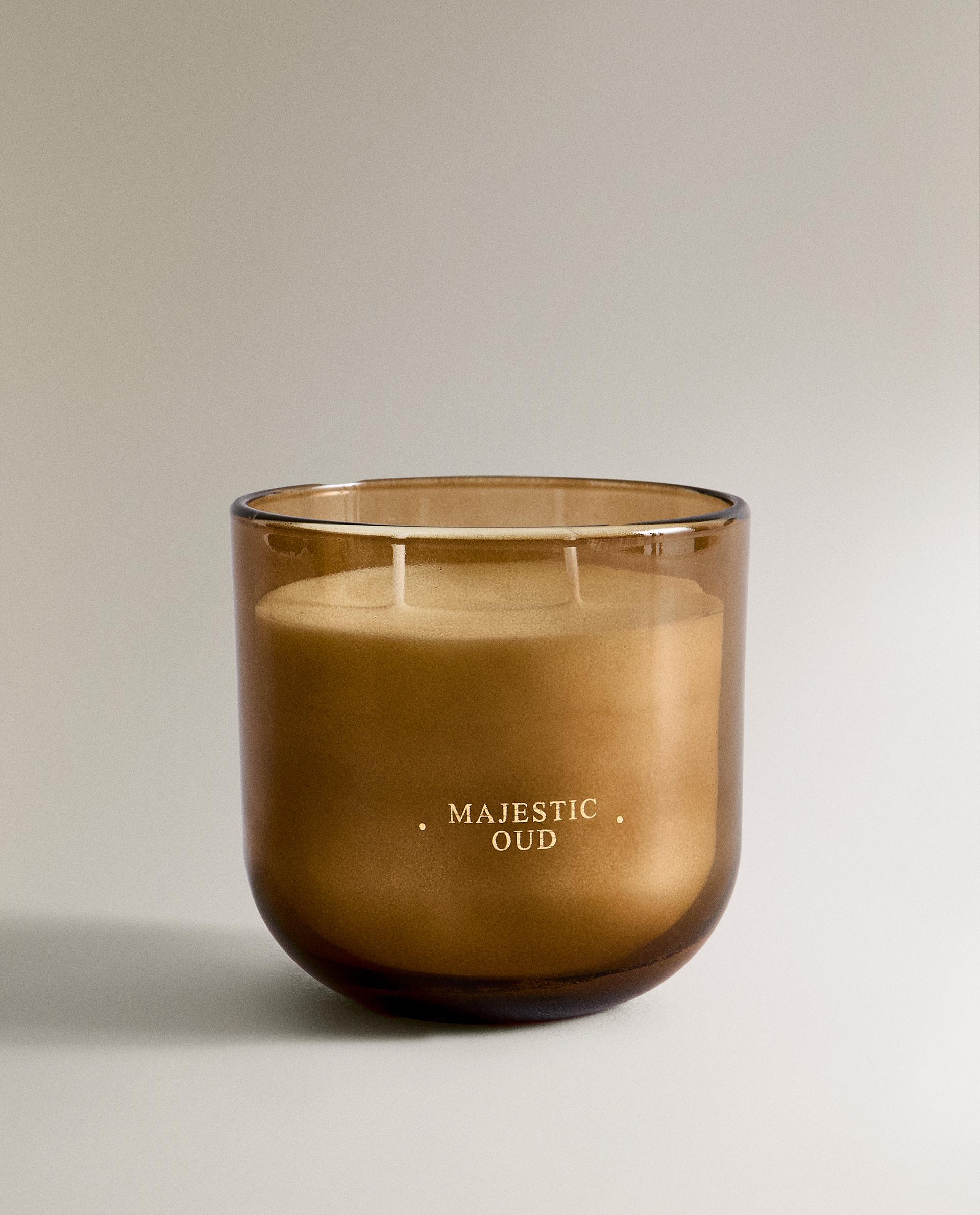 (400 G) MAJESTIC OUD SCENTED CANDLE