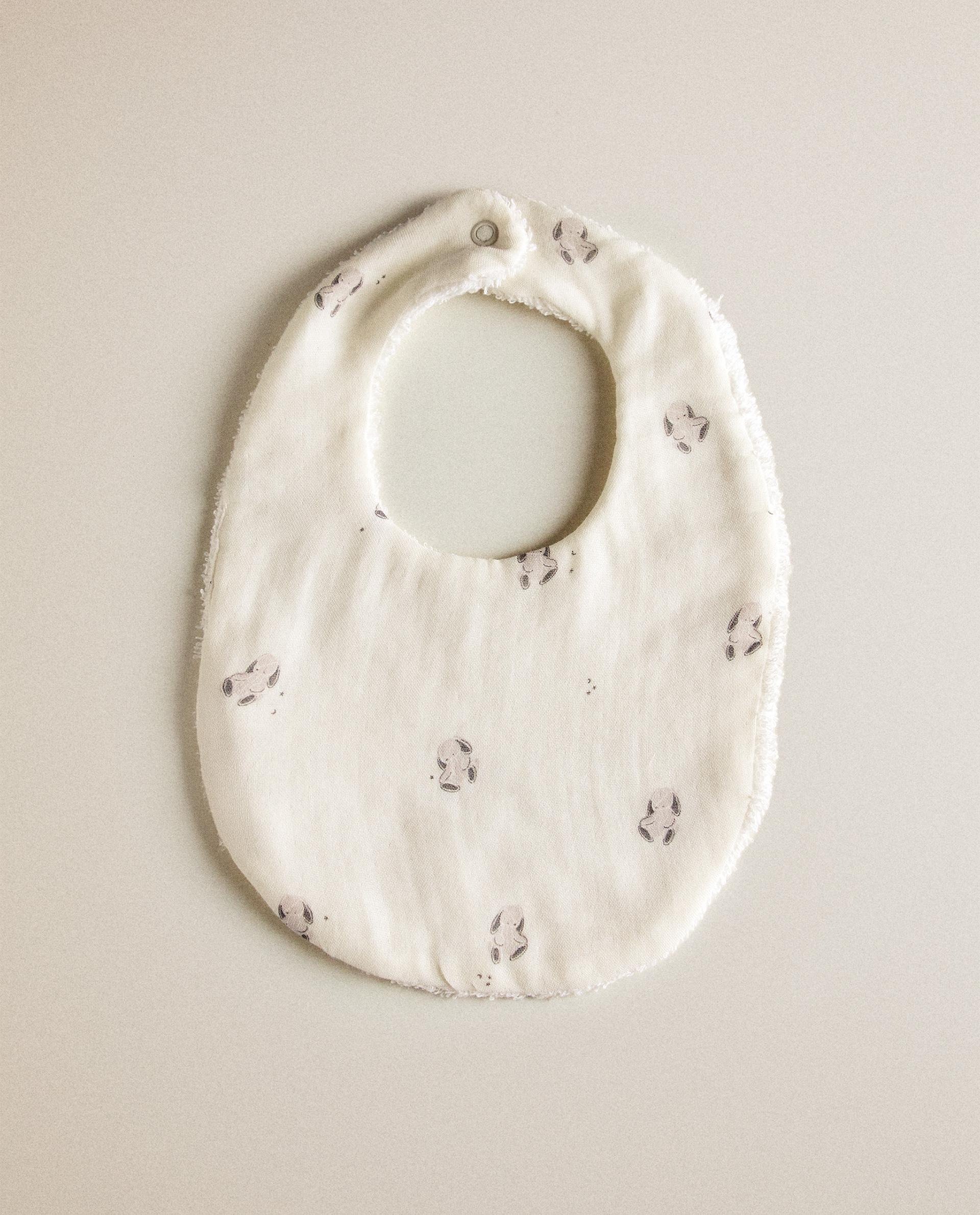 BUNNY BABY BIB BUNNY BABY BIB