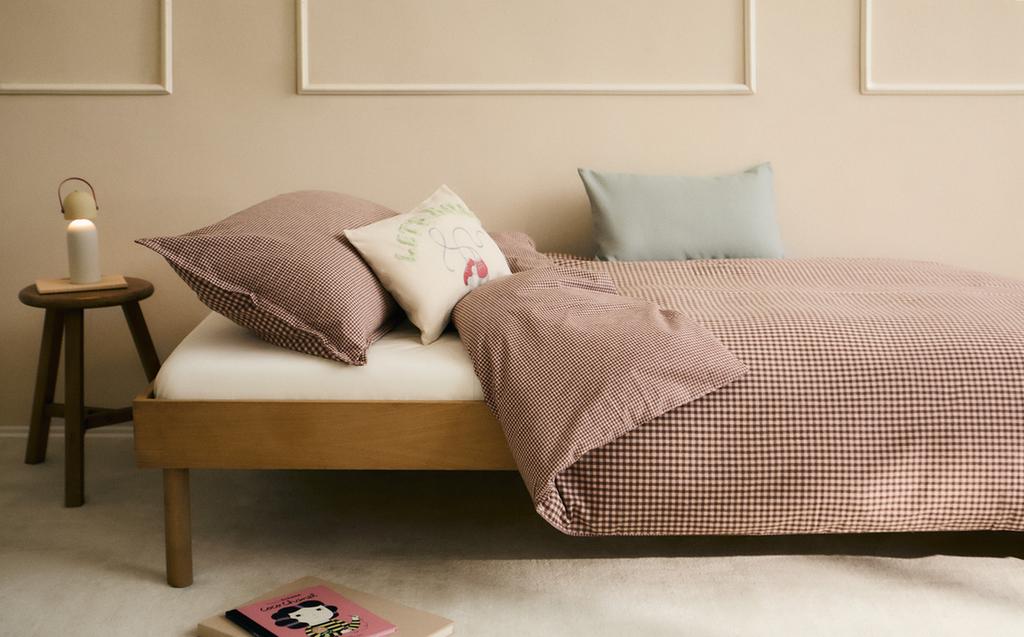 CAPA DE EDREDOM INFANTIL DE FLANELA COM XADREZ VICHY CAPA DE EDREDOM INFANTIL DE FLANELA COM XADREZ VICHY