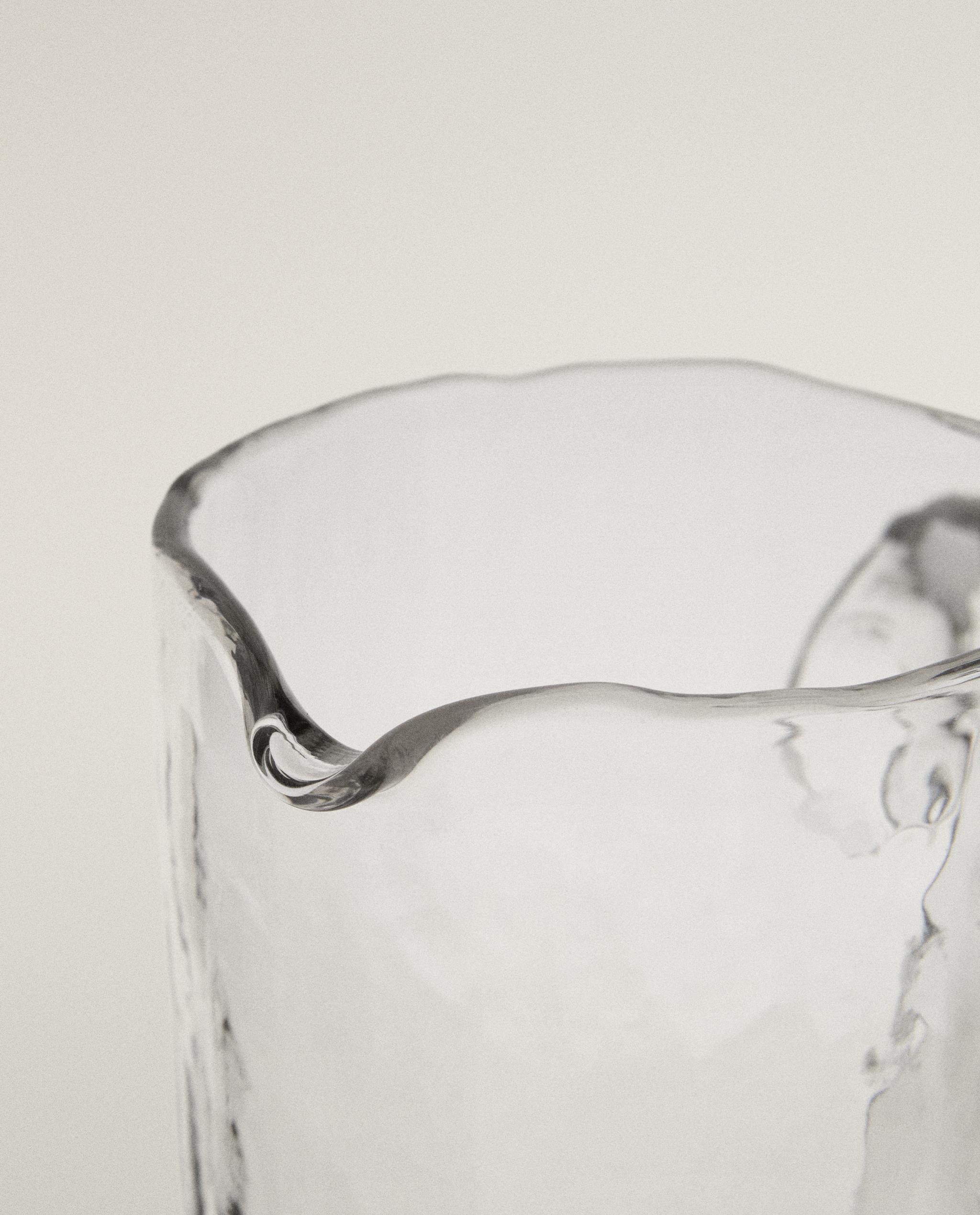 HAMMERED GLASS JUG product thumbnail 3