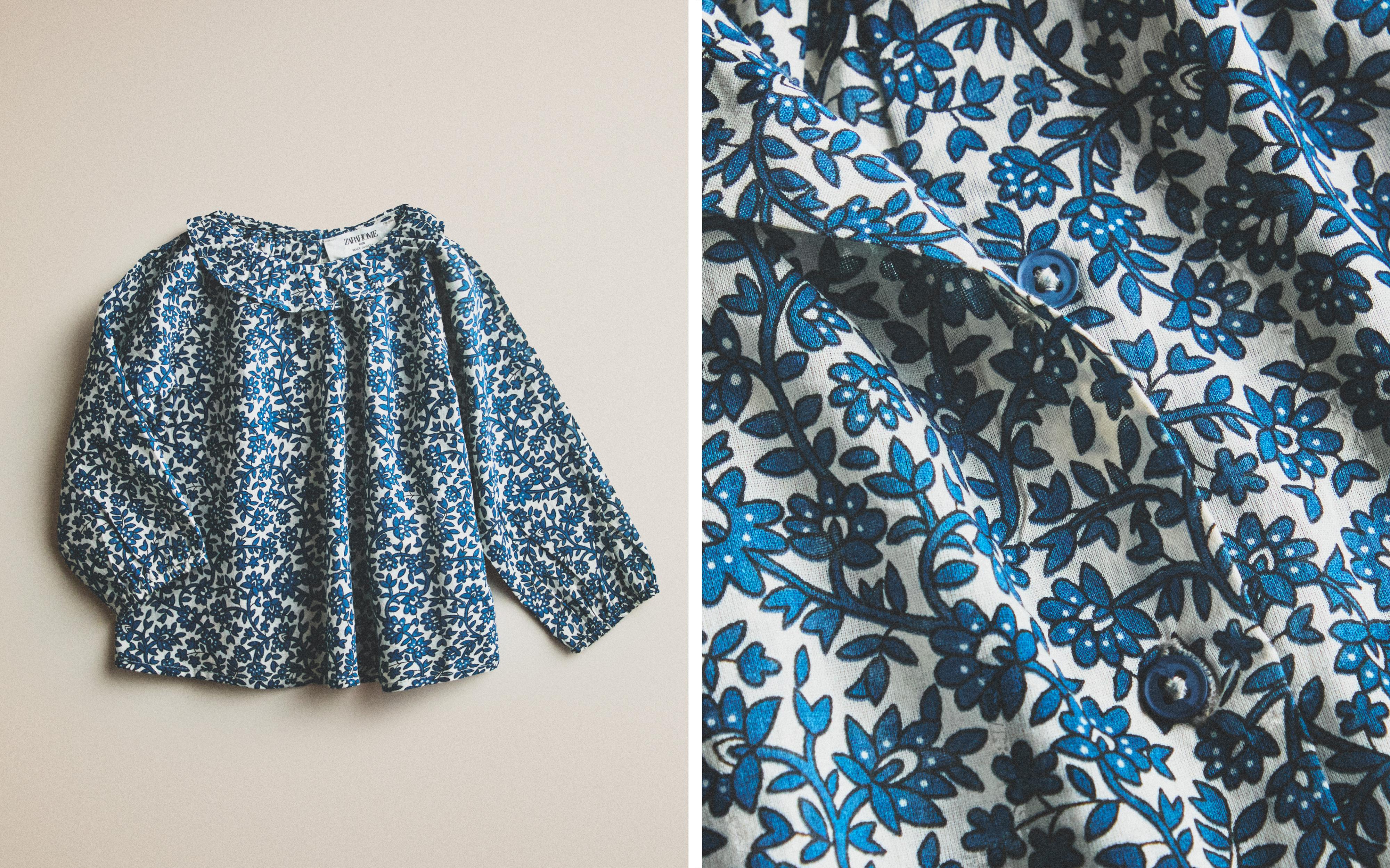 FLORAL BABY SHIRT product thumbnail 2
