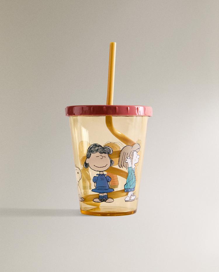 CHILDREN'S PEANUTS™ TUMBLER WITH STRAW