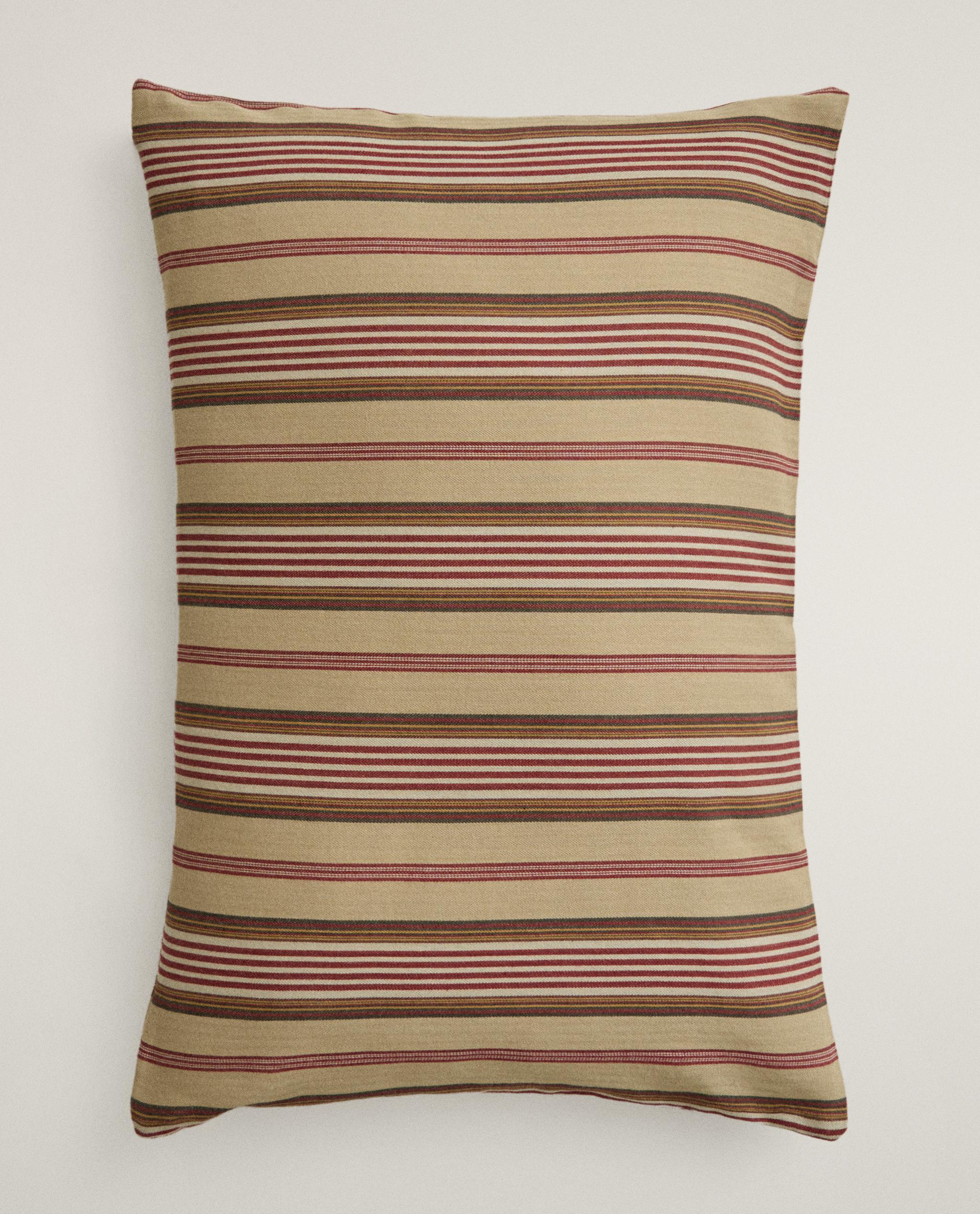 STRIPED TEXTURED COTTON CUSHION COVER | KATHARINE POLE product thumbnail 9