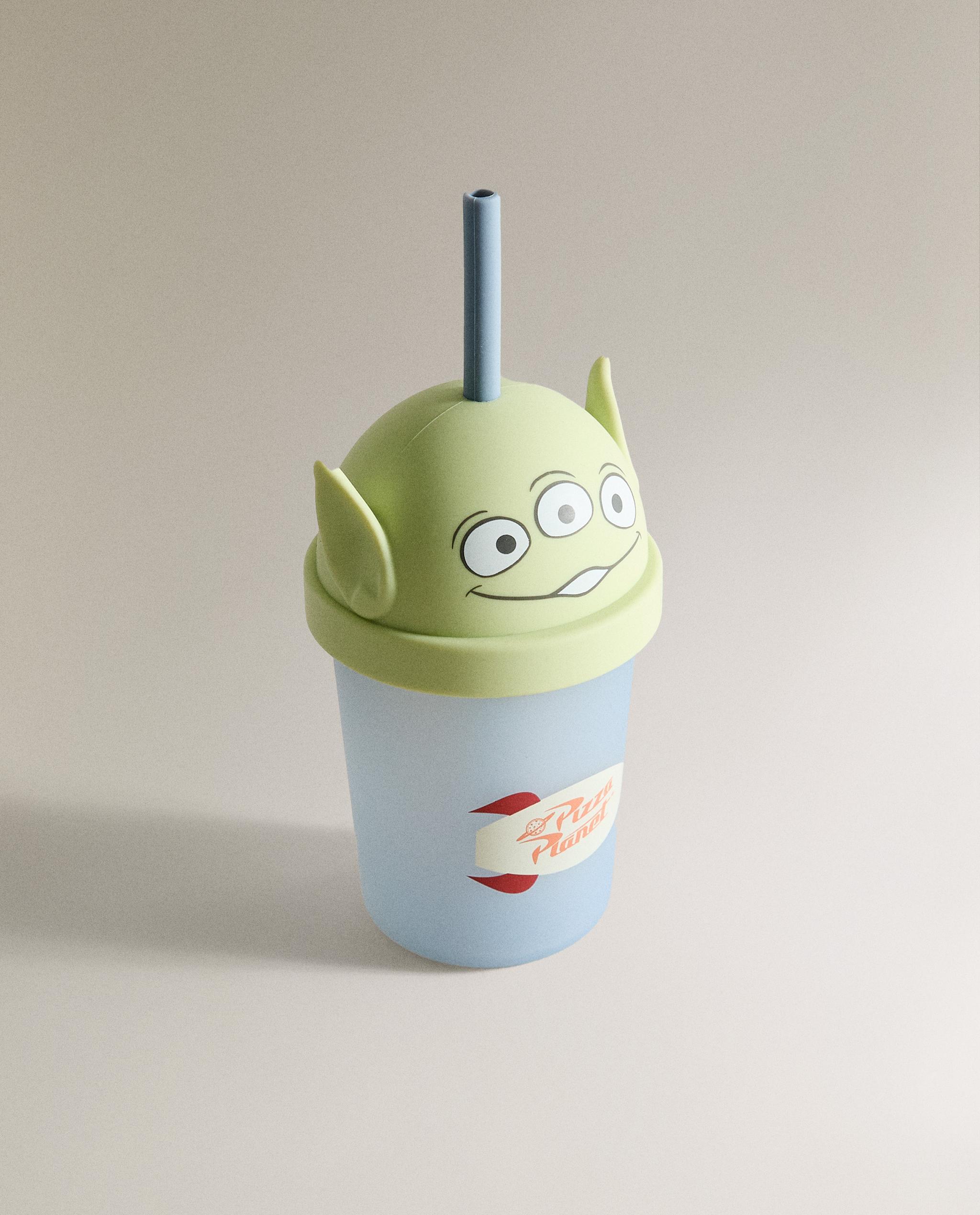 トイストーリー　ウッディ バズ　ストロー付きタンブラーセット　上海ディズニー ストロー付タンブラー 230ml/3個セットトイストーリー21