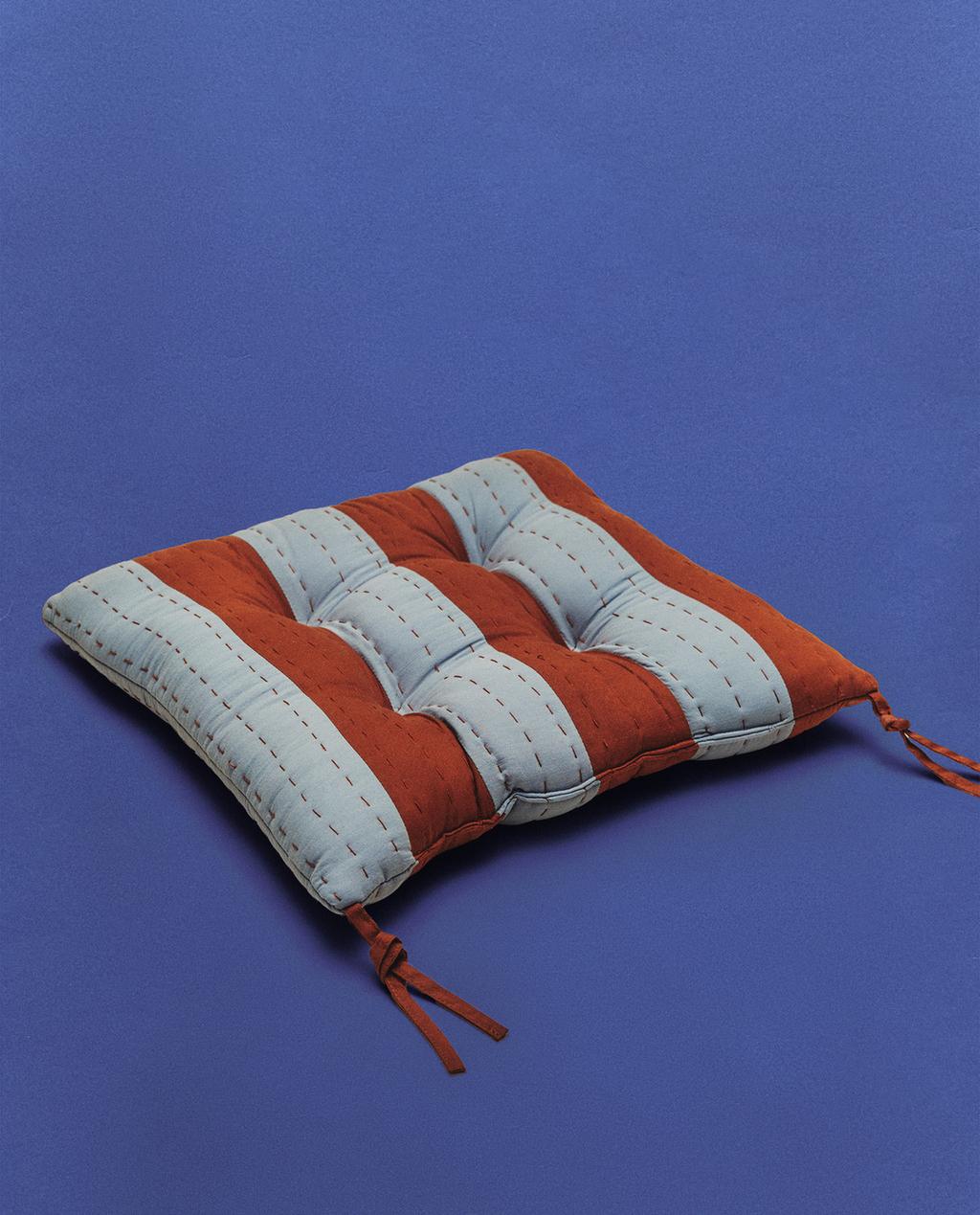 STRIPED SEAT CUSHION X COLLAGERIE