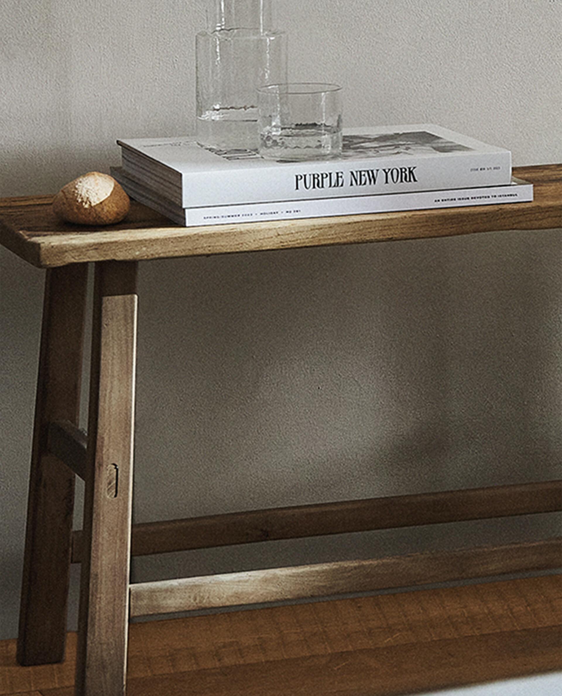ザラホーム　ベンチ ニレ材 ベンチ | Zara Home 日本/Japan