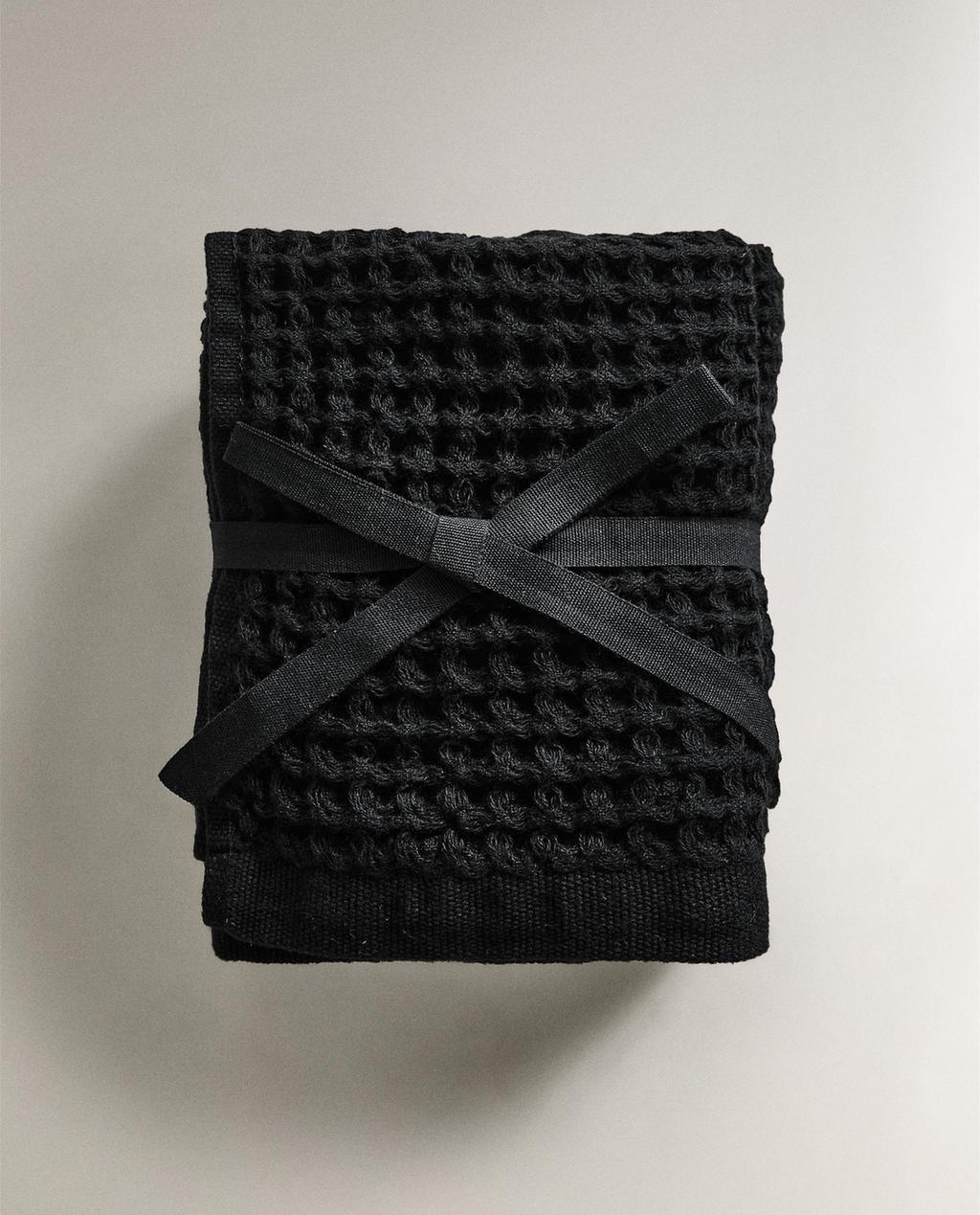 TOALLA TOCADOR ALGODÓN WAFFLE (SET DE 3) TOALLA TOCADOR ALGODÓN WAFFLE (SET DE 3)