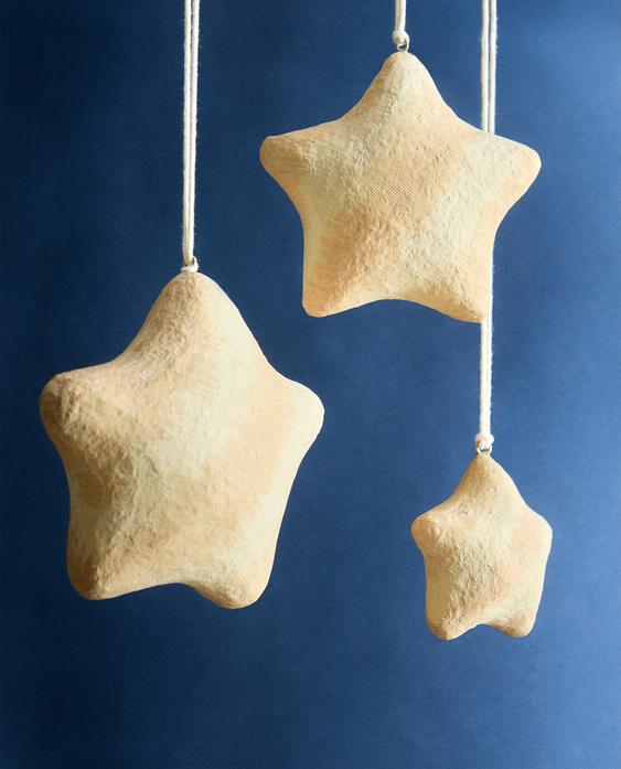 طقم نجوم للديكور (طقم 3 قطع)