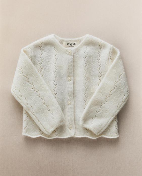 CASHMERE BABY CARDIGAN CASHMERE BABY CARDIGAN