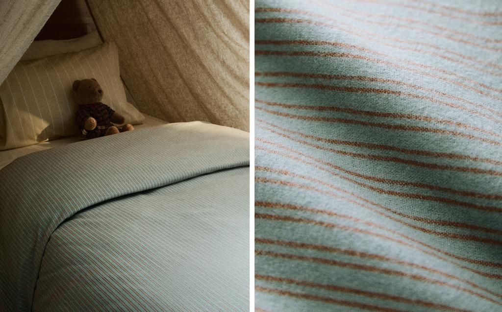 FUNDA DE DUVET INFANTIL FRANELA RAYAS FUNDA DE DUVET INFANTIL FRANELA RAYAS