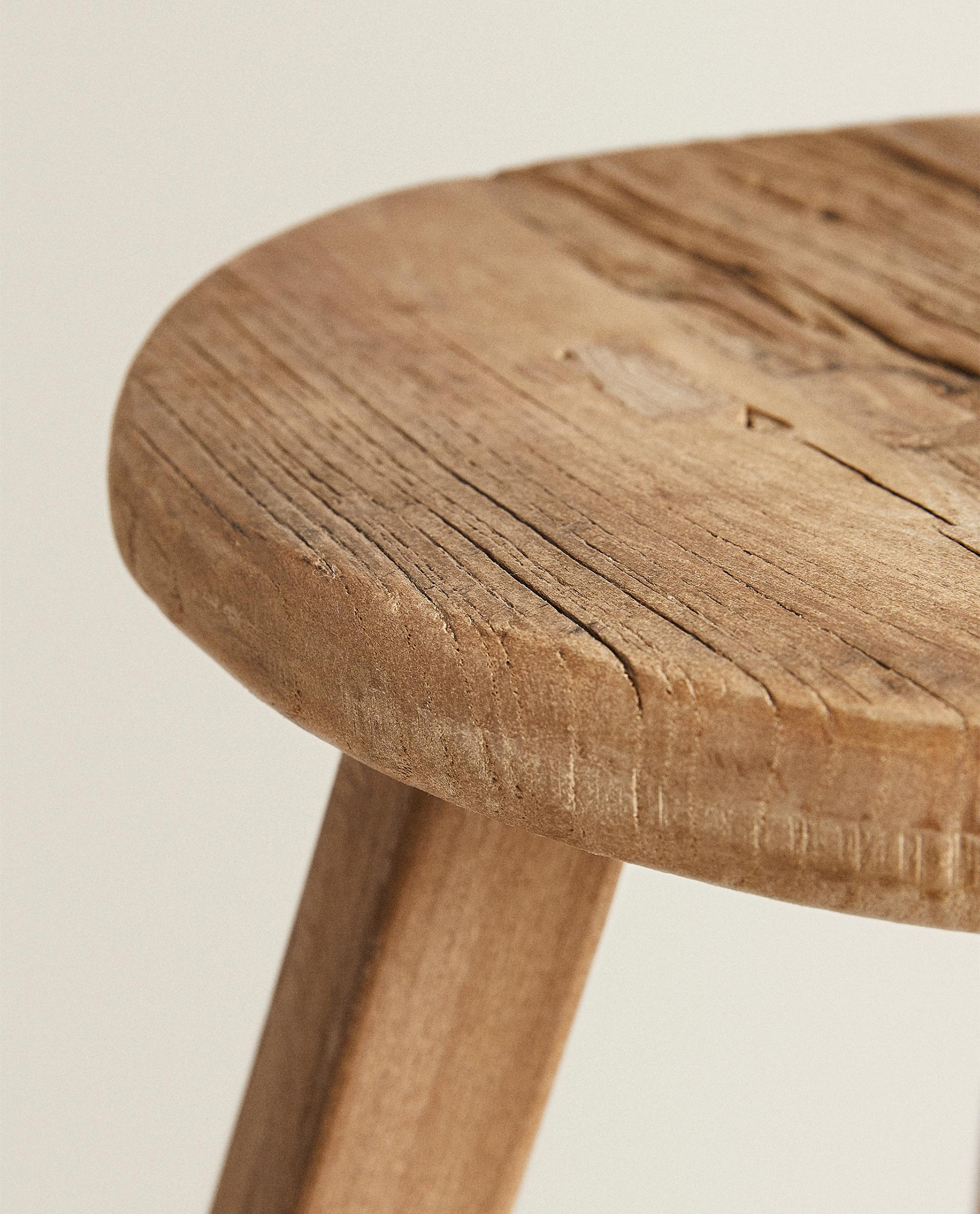 ELM WOOD STOOL | Zara Home United States of America ELM WOOD STOOL | Zara Home United States of America