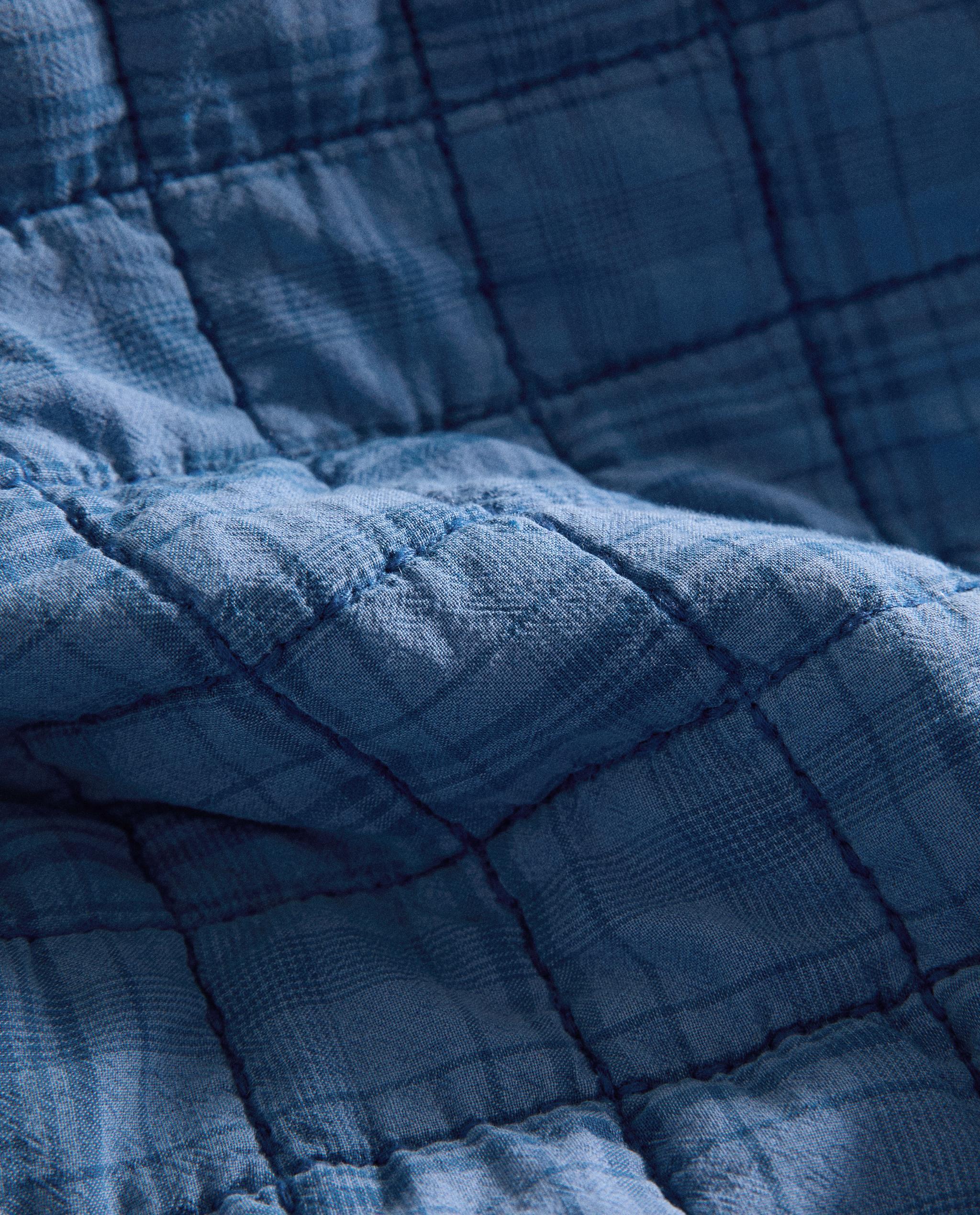 KIDS’ REVERSIBLE CHECK QUILTED BEDSPREAD product thumbnail 4