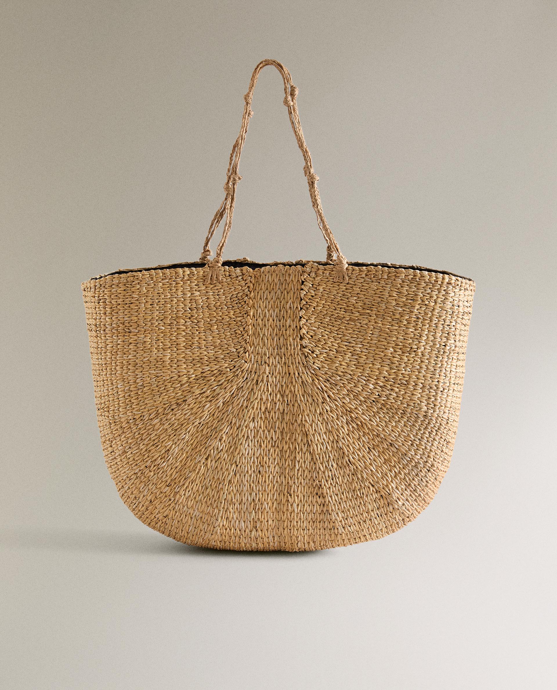 ザラホーム ZARA HOME バスケット トライバル エスニック 模様 ザラホーム ZARA HOME バスケット トライバル エスニック 模様