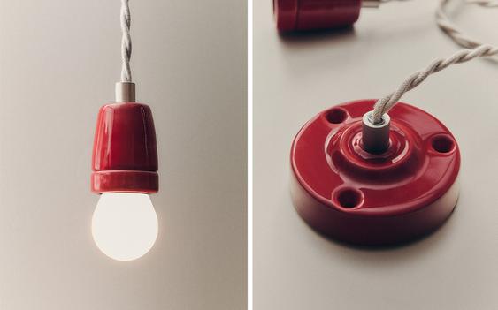 CÂBLE LAMPE PLAFOND CÉRAMIQUE