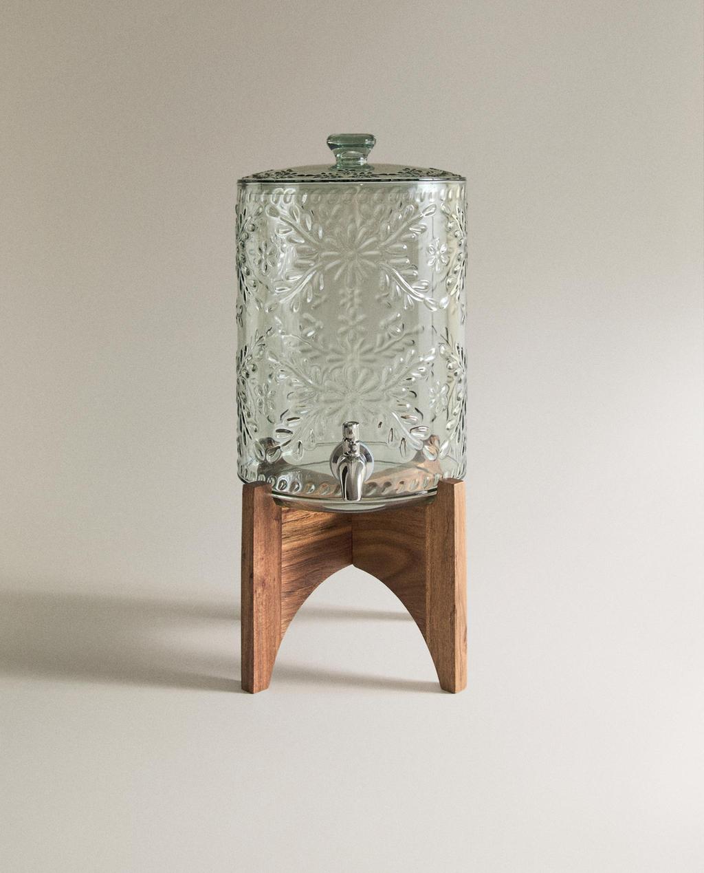 DISTRIBUTEUR SUPPORT BOIS ACACIA FLORAL DISTRIBUTEUR SUPPORT BOIS ACACIA FLORAL