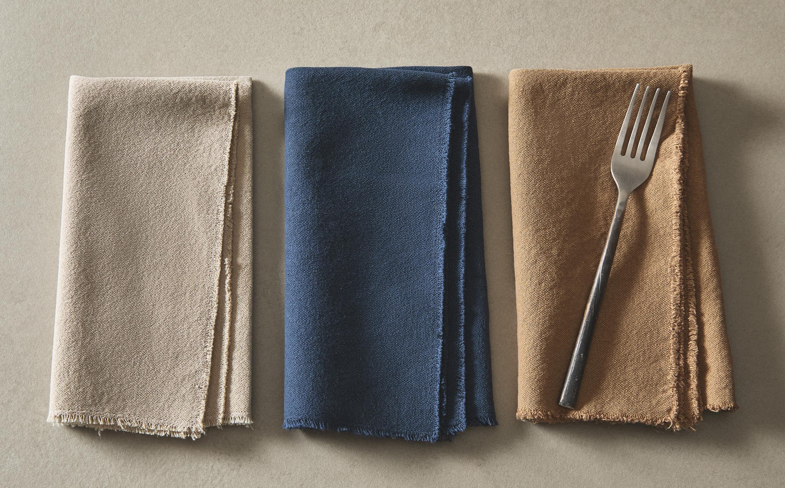 WASHED COTTON NAPKINS