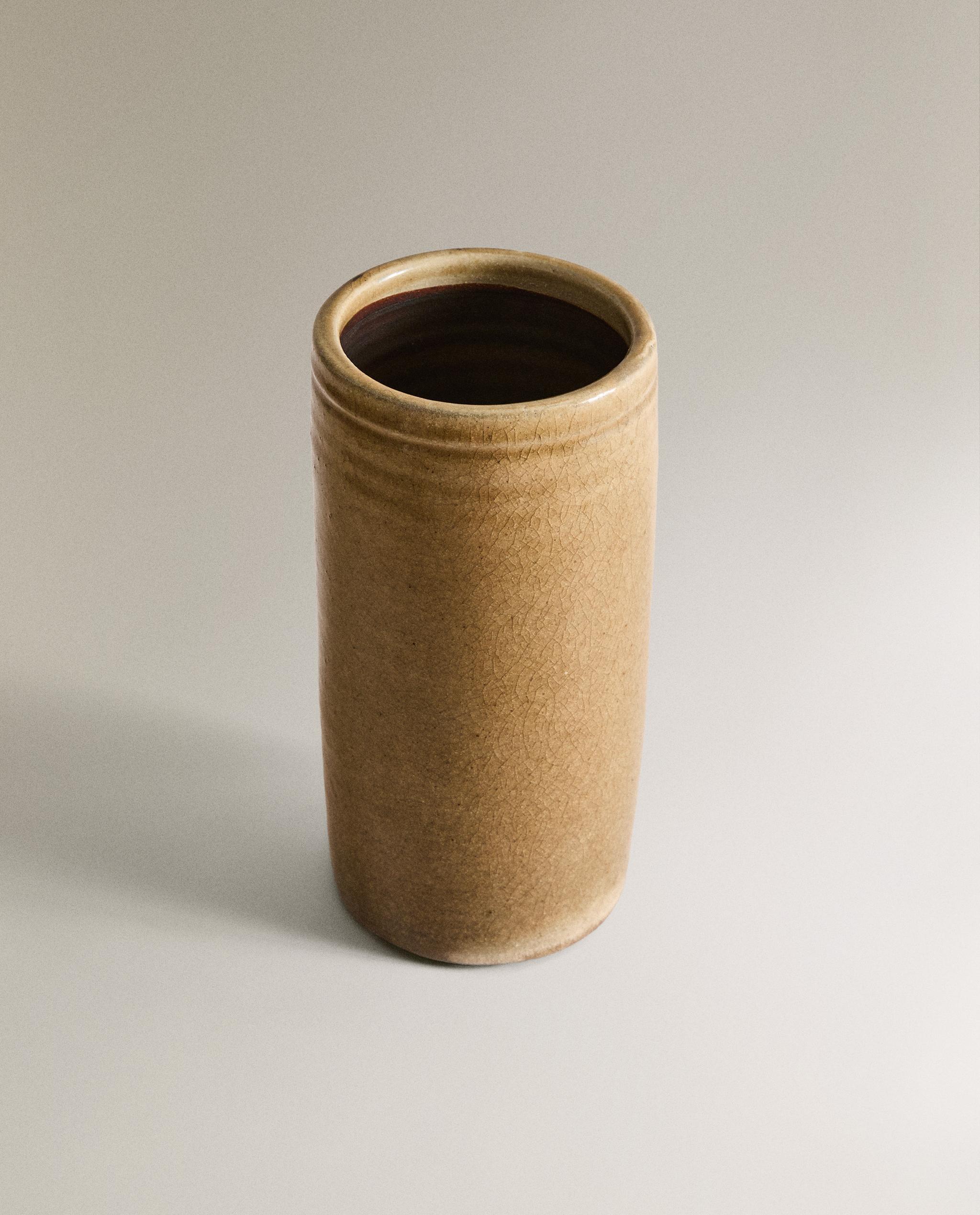 CYLINDRICAL CERAMIC VASE product thumbnail 10
