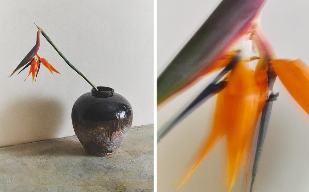 GRAND VASE EN GRÈS À RAYURES GRAND VASE EN GRÈS À RAYURES