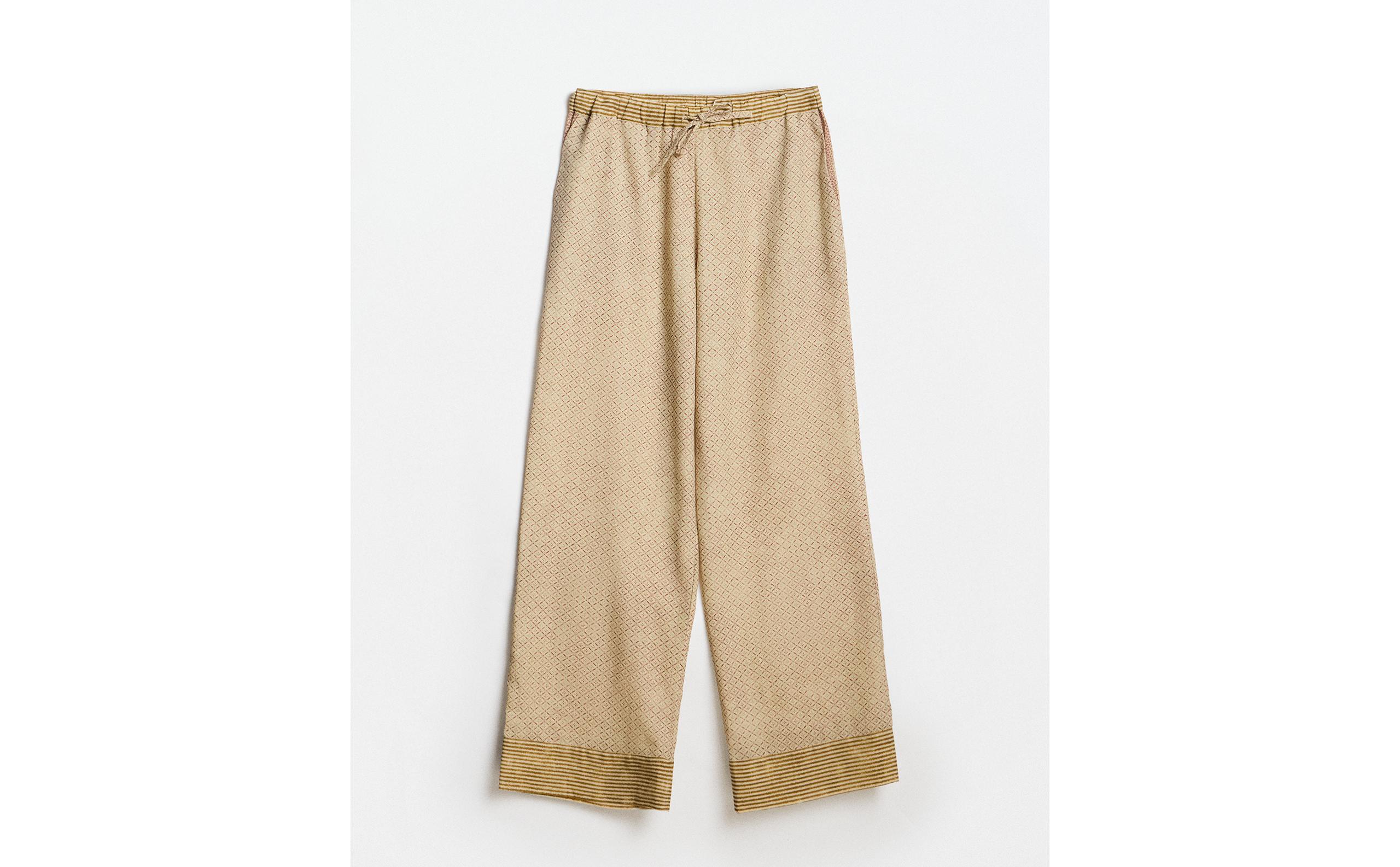 CONTRAST PRINT TROUSERS | KATHARINE POLE product thumbnail 8