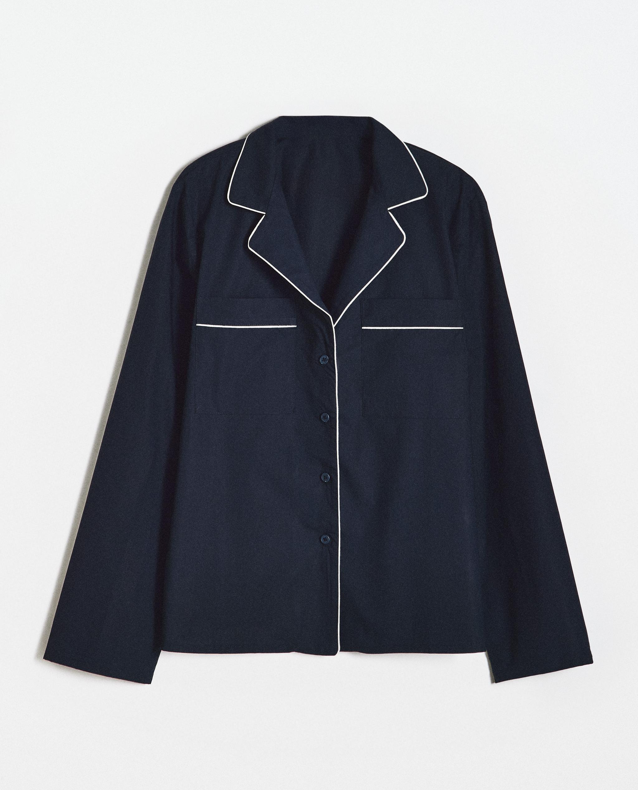 PIPING COTTON SHIRT product thumbnail 8