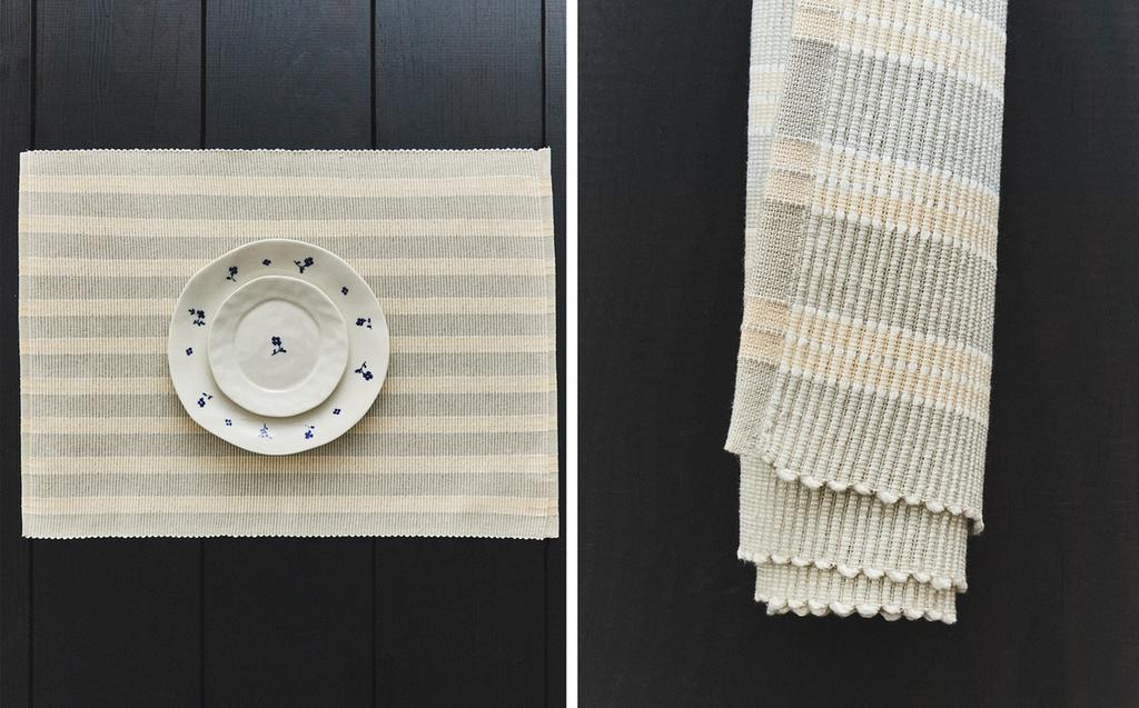 PACK OF STRIPED PLACEMATS (PACK OF 2)