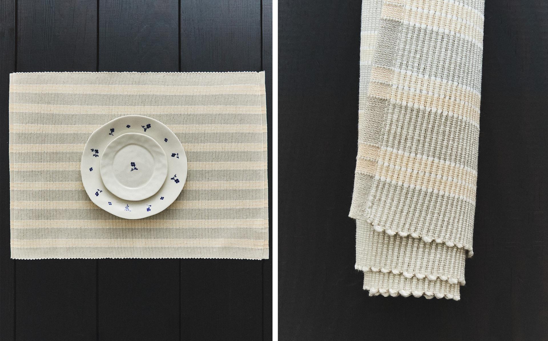 PACK OF STRIPED PLACEMATS (PACK OF 2) PACK OF STRIPED PLACEMATS (PACK OF 2)