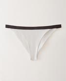 BEACH BIKINI BOTTOMS WITH CONTRAST STRIPE