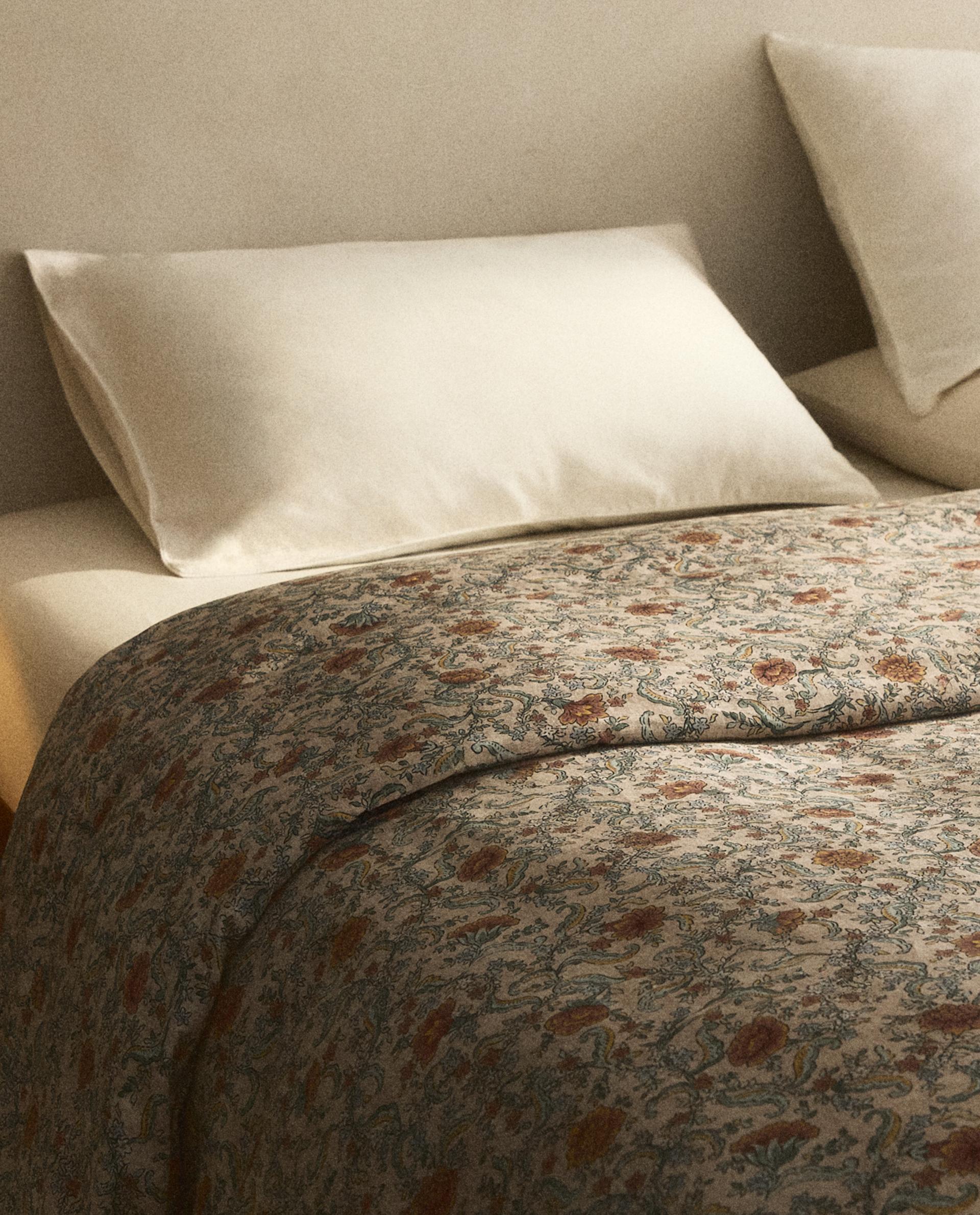 サテン生地の掛け布団カバー | Zara Home 日本/Japan