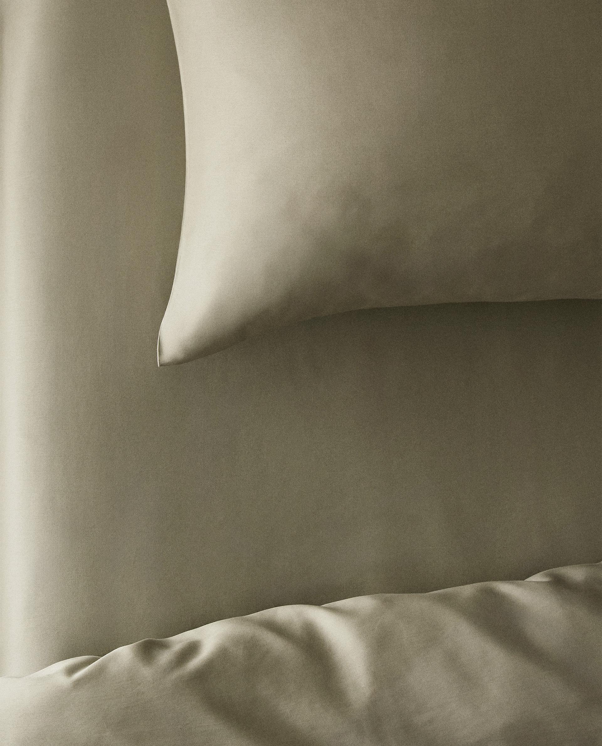 サテン ボックスシーツ | 高さ40CM（300スレッド） | Zara Home 日本/Japan