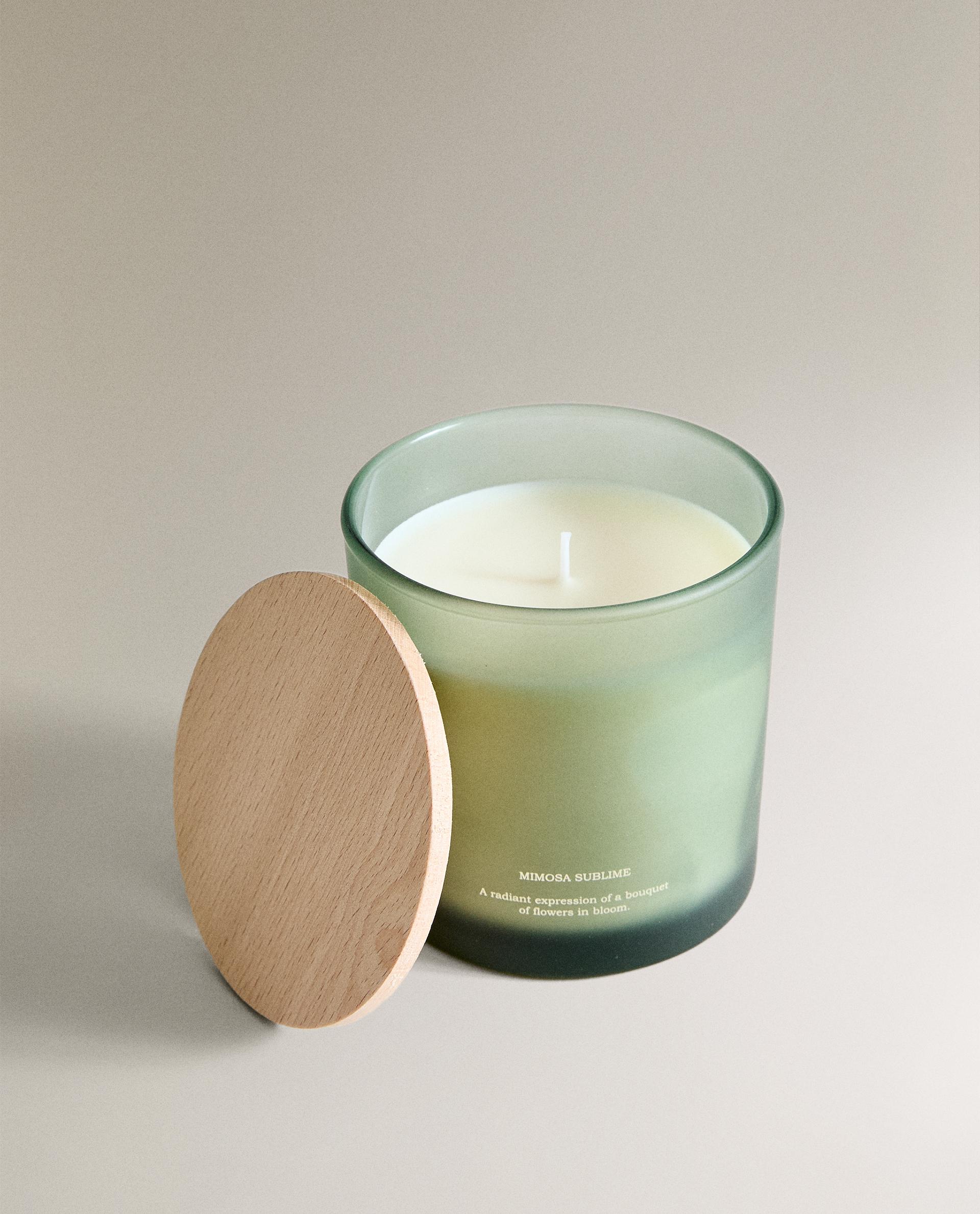 ◆ mimosa 350 G) MIMOSA SUBLIME SCENTED CANDLE | Zara Home United